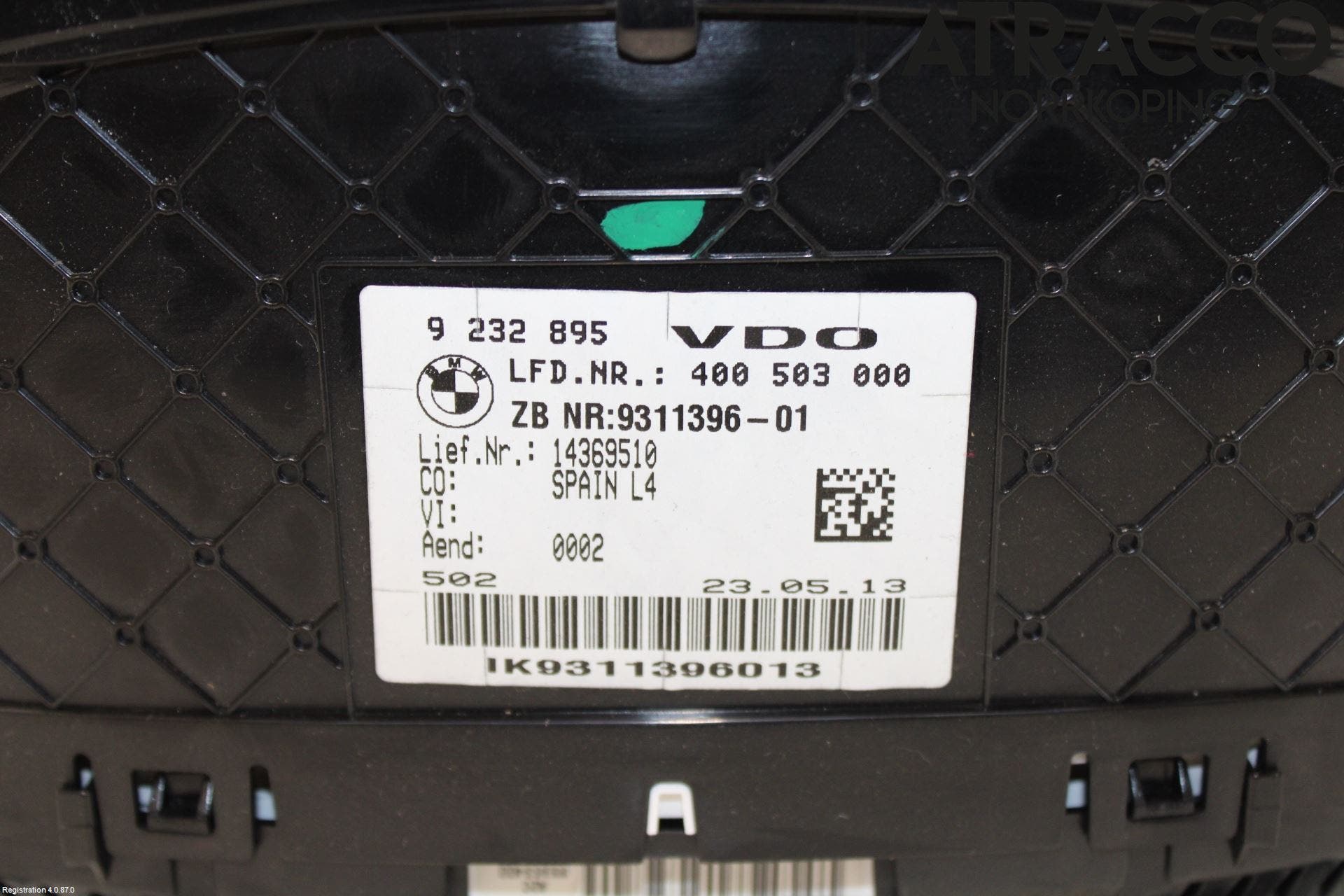 BMW 3 GT F34 13-19 Instrument Komb