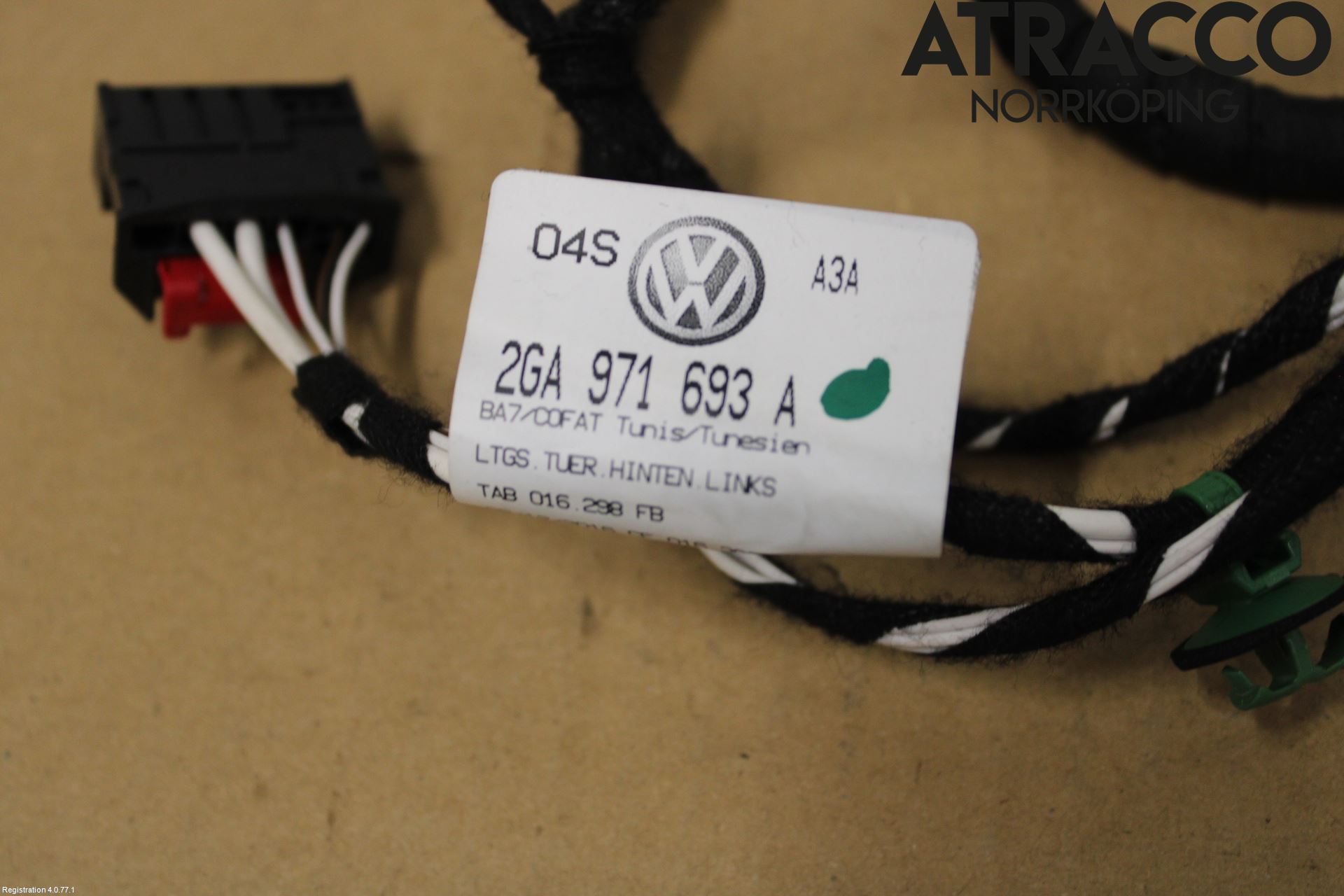 Volkswagen VW T-ROC 18- Kabelhärva