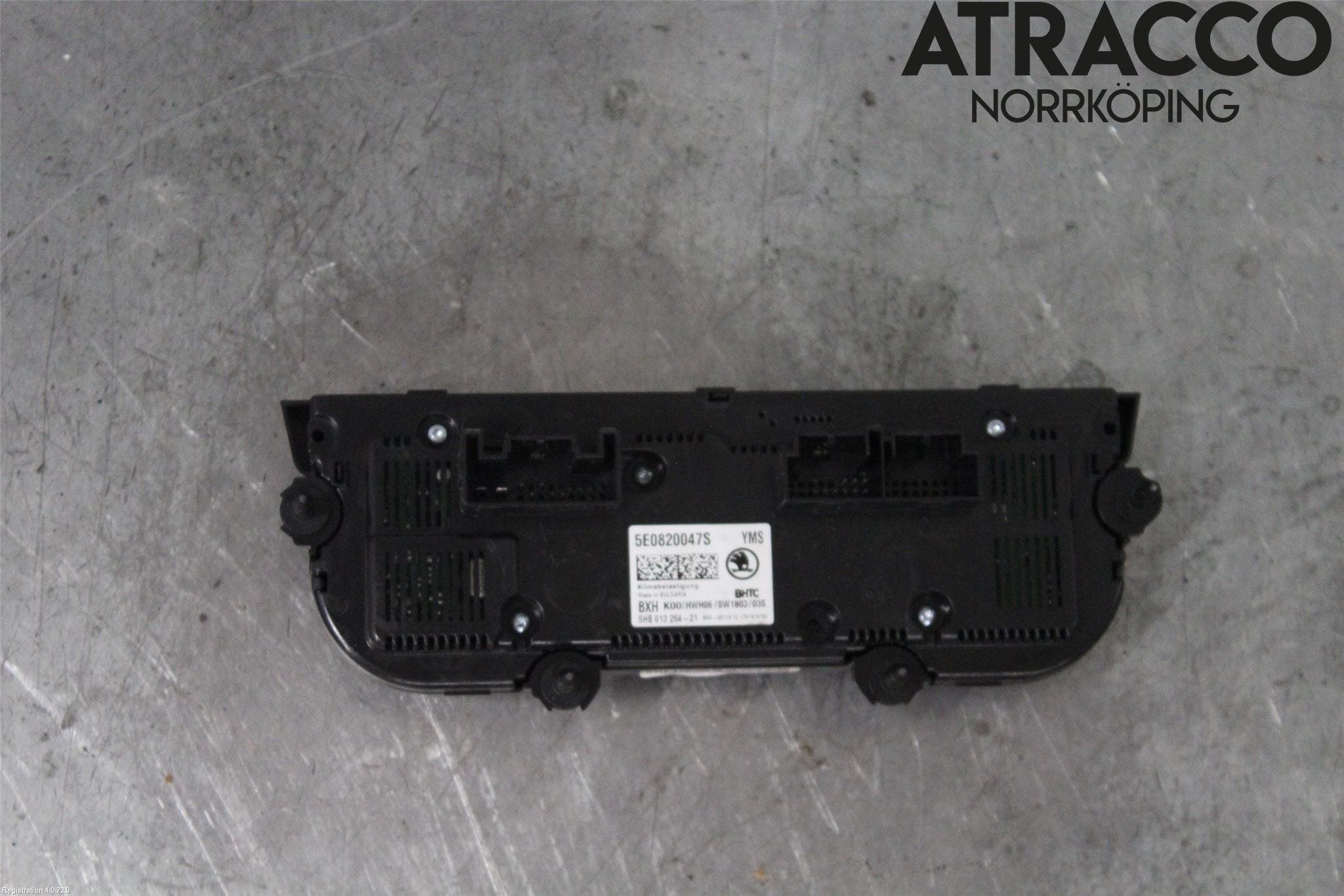 Skoda OCTAVIA (5E) 13-20 Värmereglage