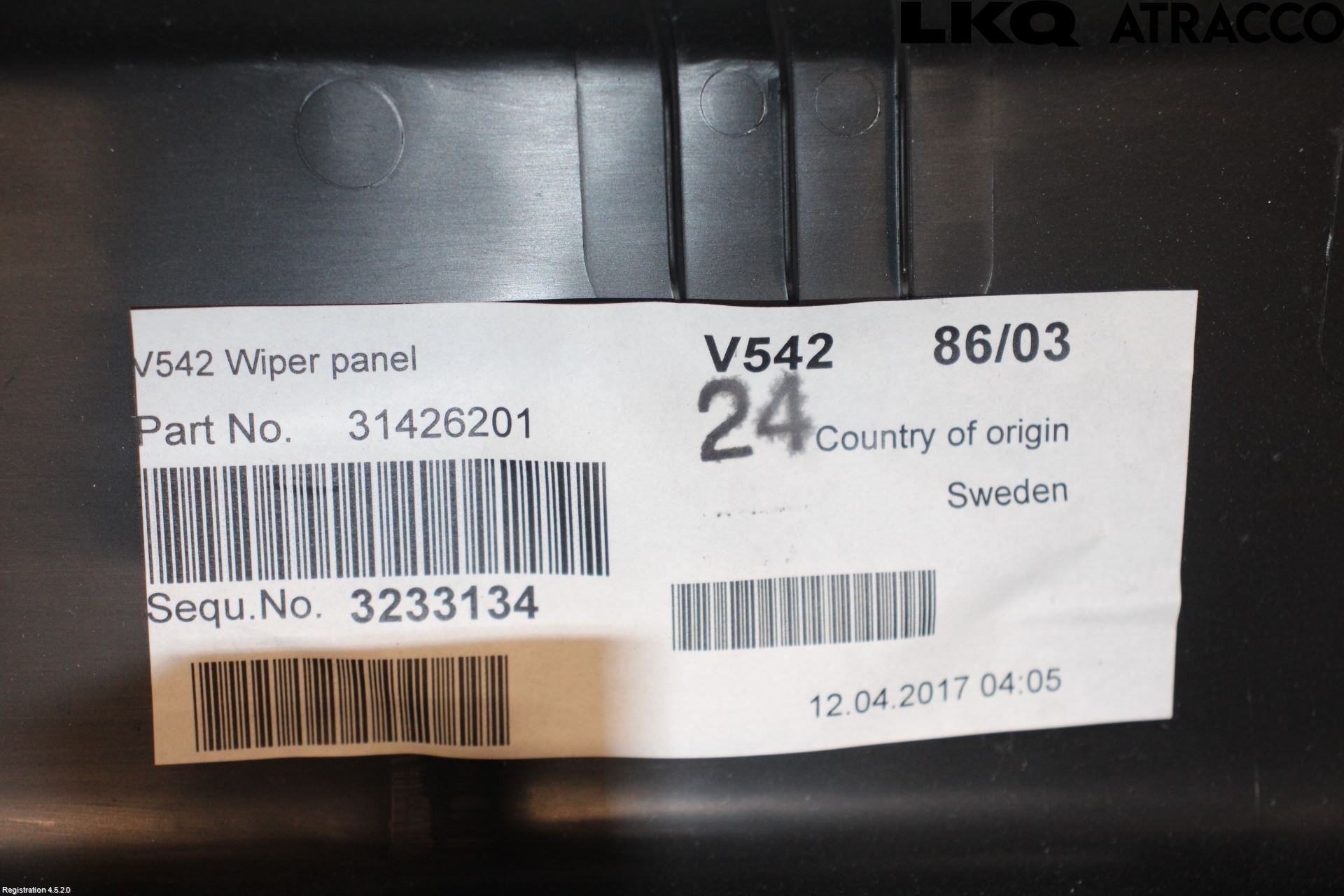Volvo V90 CROSS COUNTRY 17->> Inredning Takkonsol