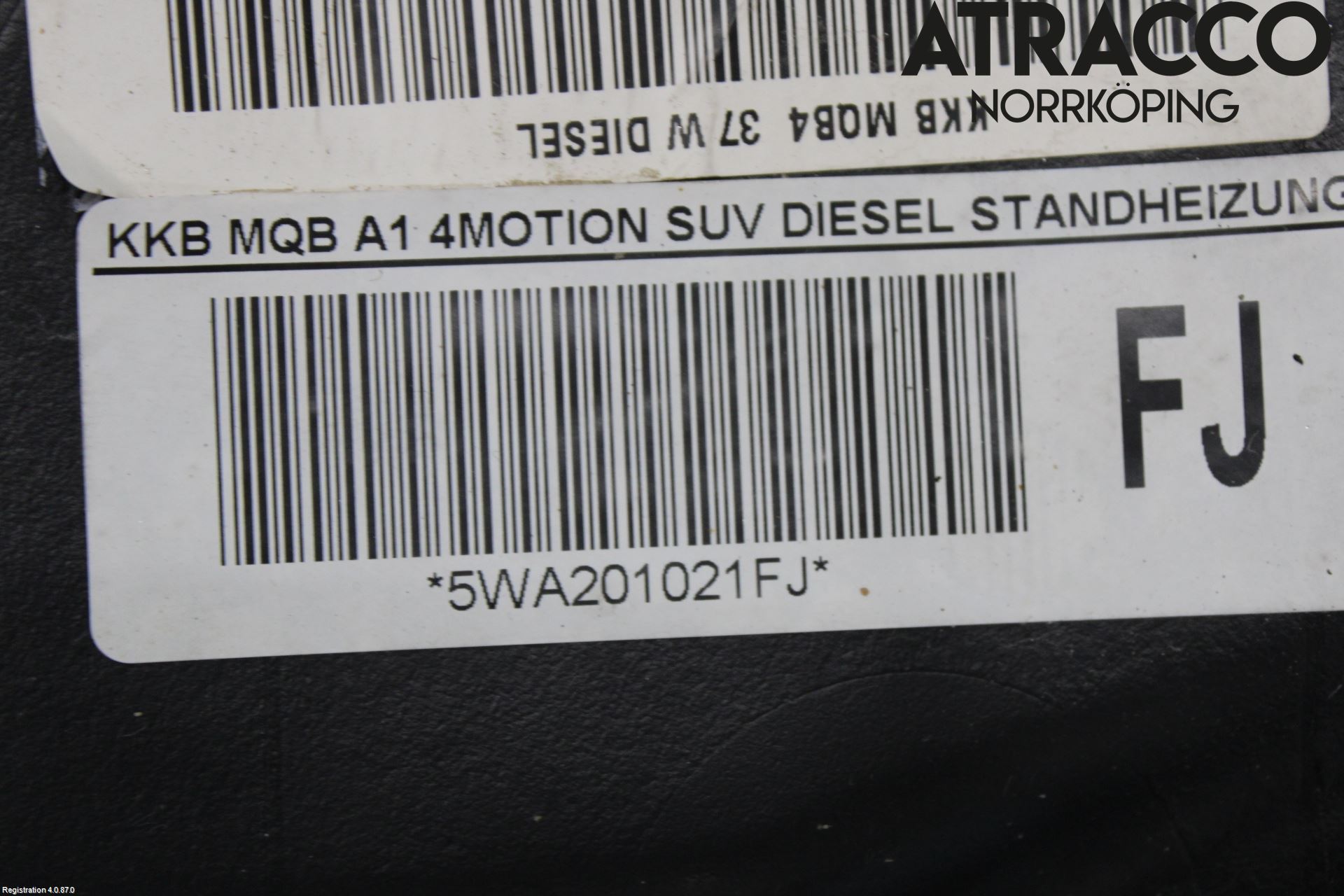 Volkswagen VW T-ROC 18- Bränsletank Diesel