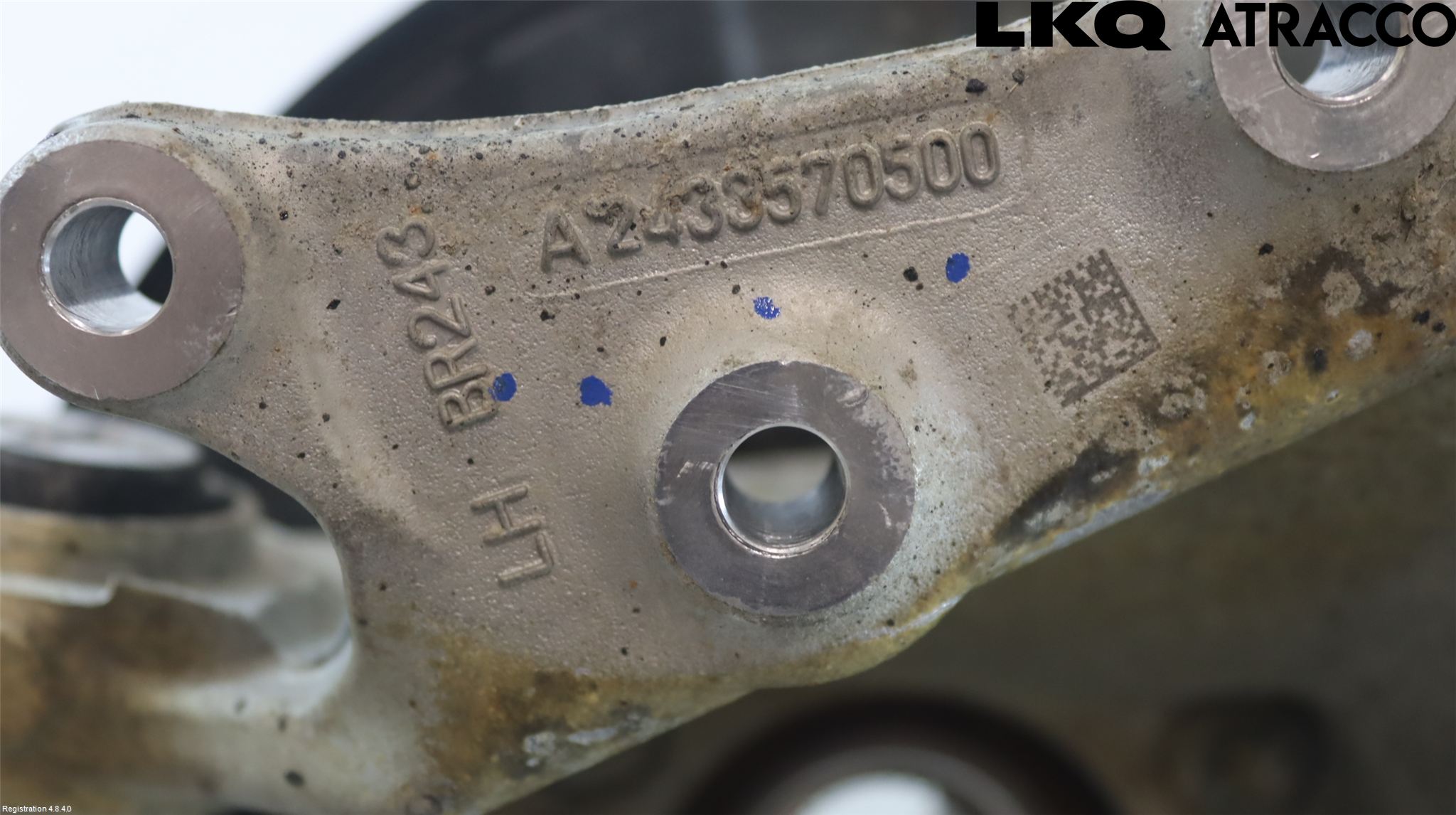 Mercedes-Benz MB EQB (X243) 22- Hjullagerhus-Spindel Vä B
