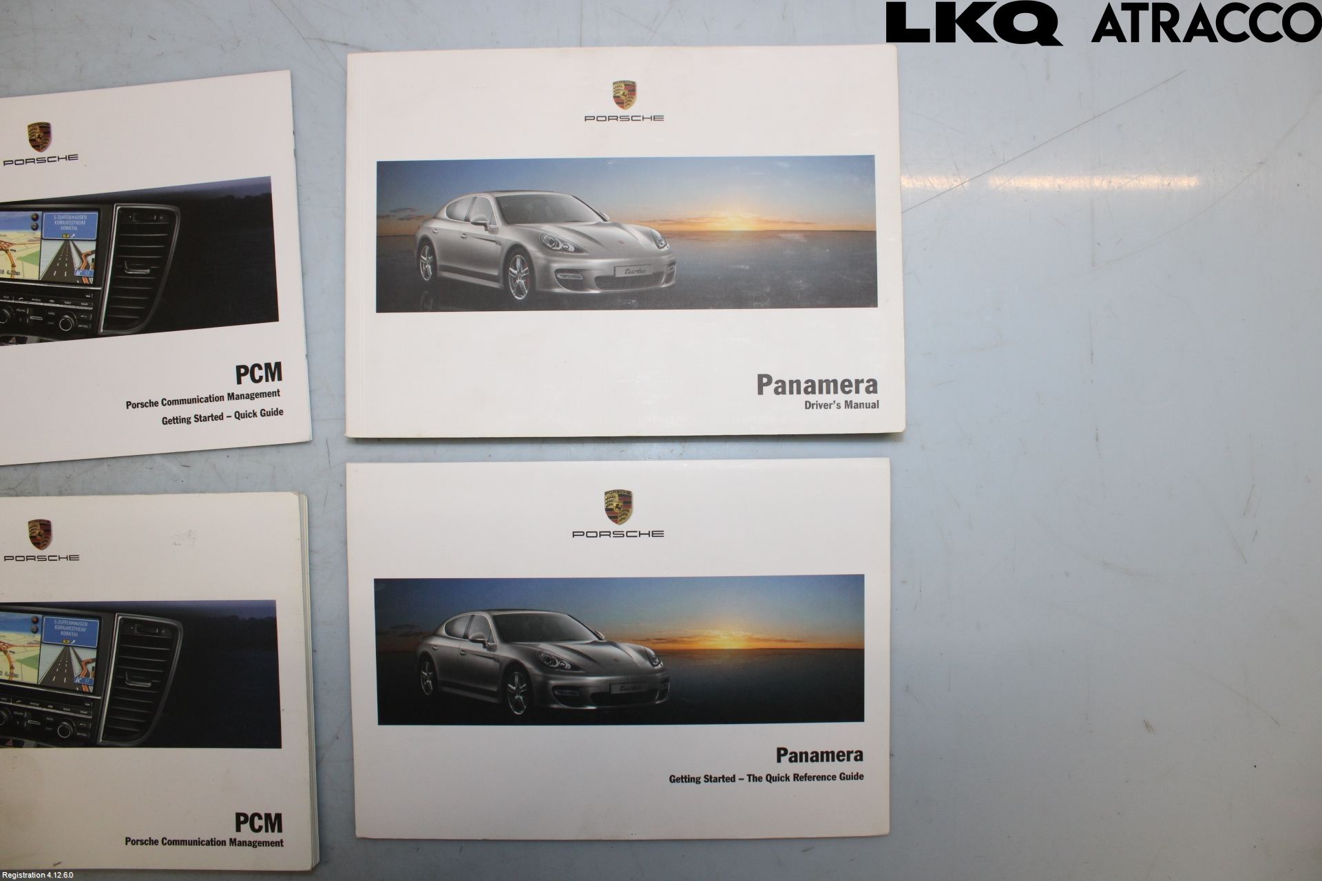 Porsche PANAMERA 09- Instruktionsbok