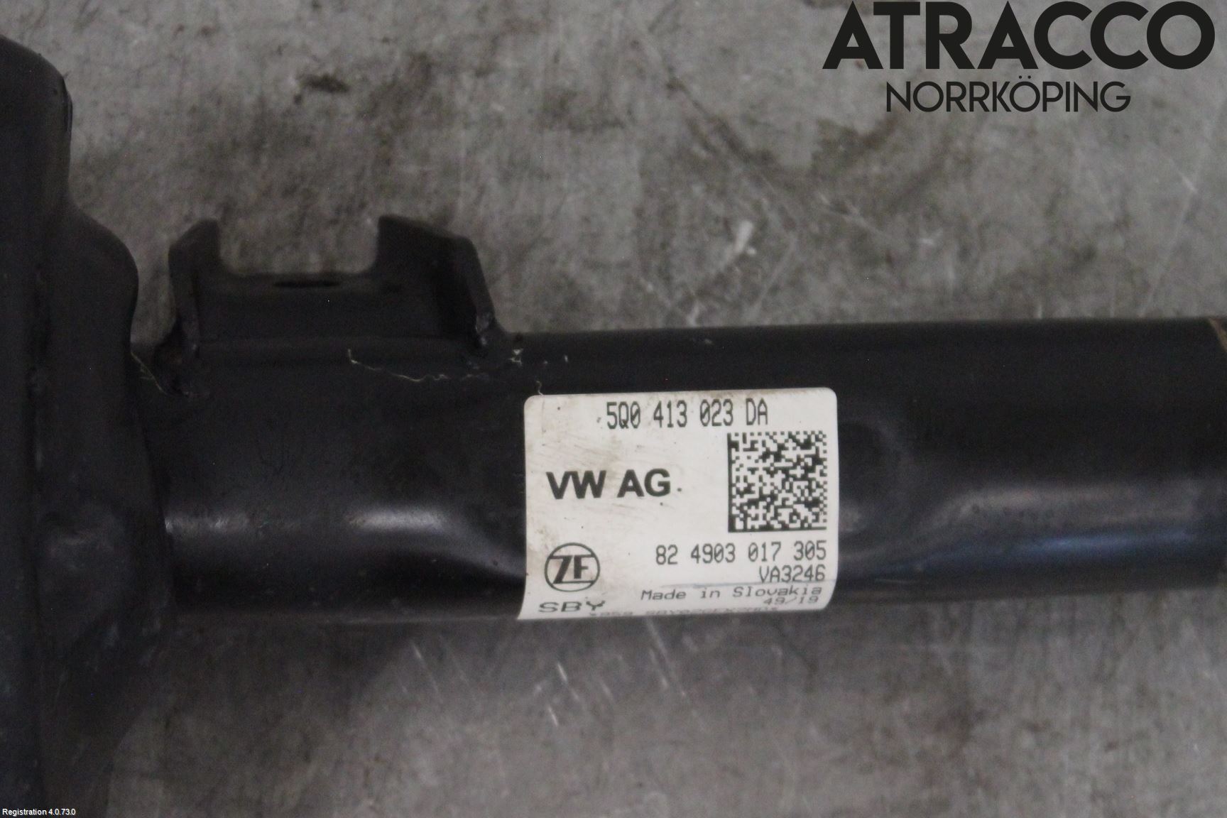 Audi A3/S3 8V 13-20 Fjäderben Fram Höger