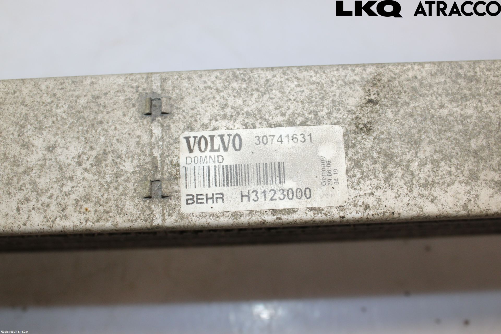 Volvo V50 04-07 Laddluft-Intercooler Kyl