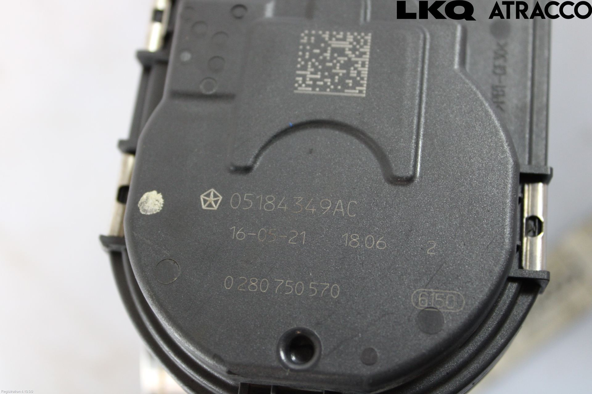 Jeep WRANGLER Injspjällhus