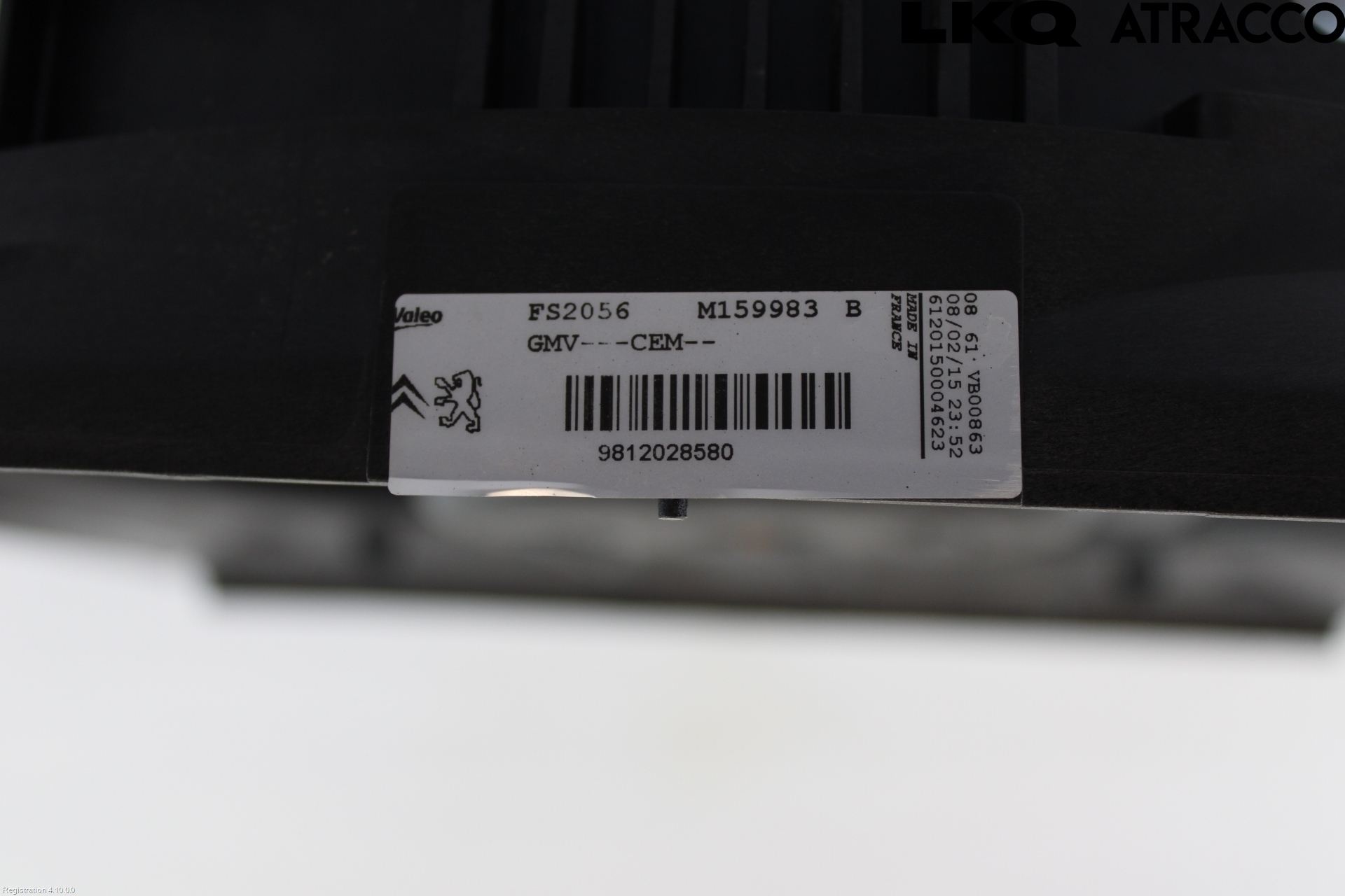 Peugeot 208 12-15 Kylfläkt El