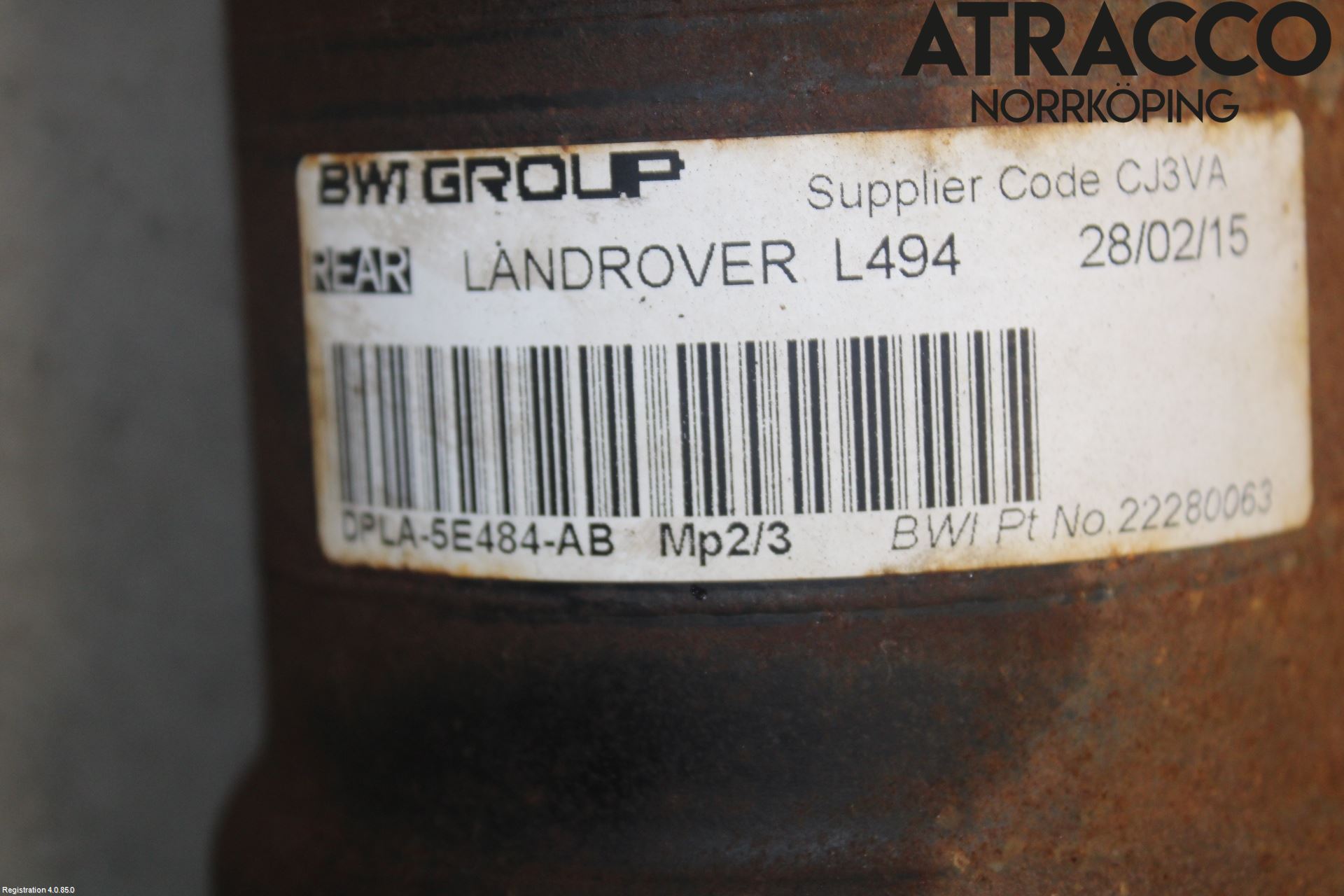 Landrover RANGE ROVER SPORT (L494) 14-22 Krängningshämmare Bak