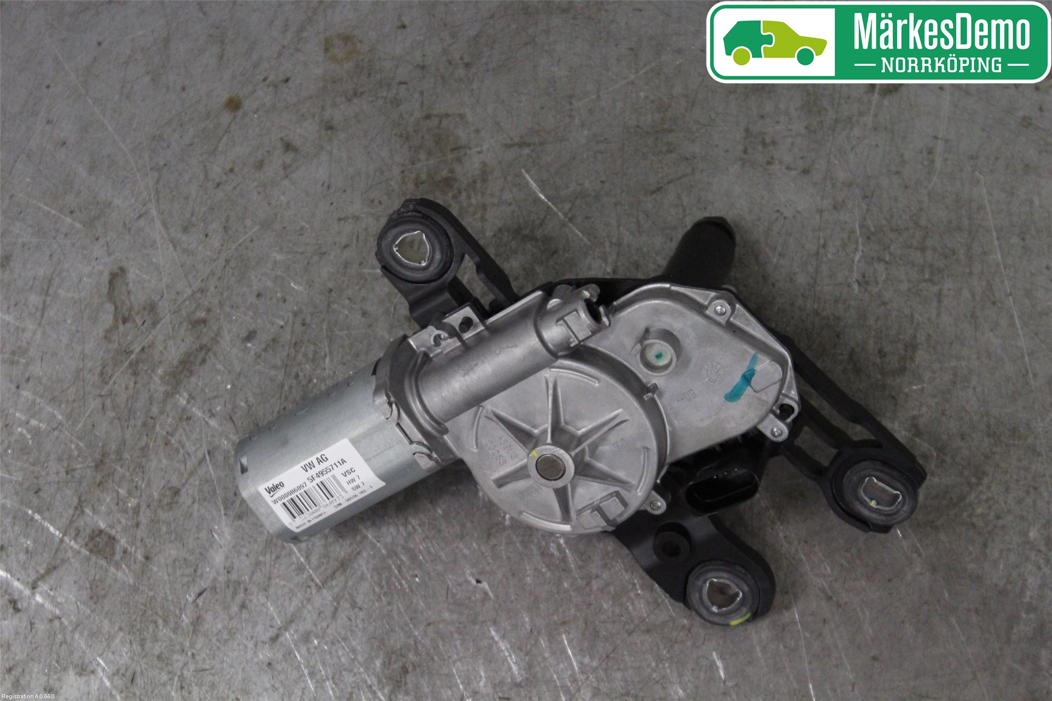 Skoda FABIA 15-21 Torkarmotor Baklucka