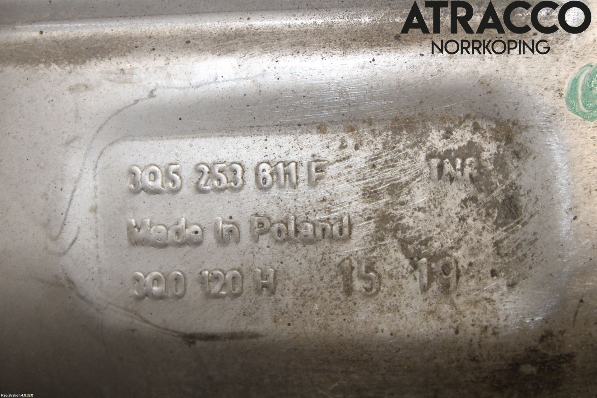 Volkswagen VW PASSAT 20-24 Avgas Bakre Dämpare