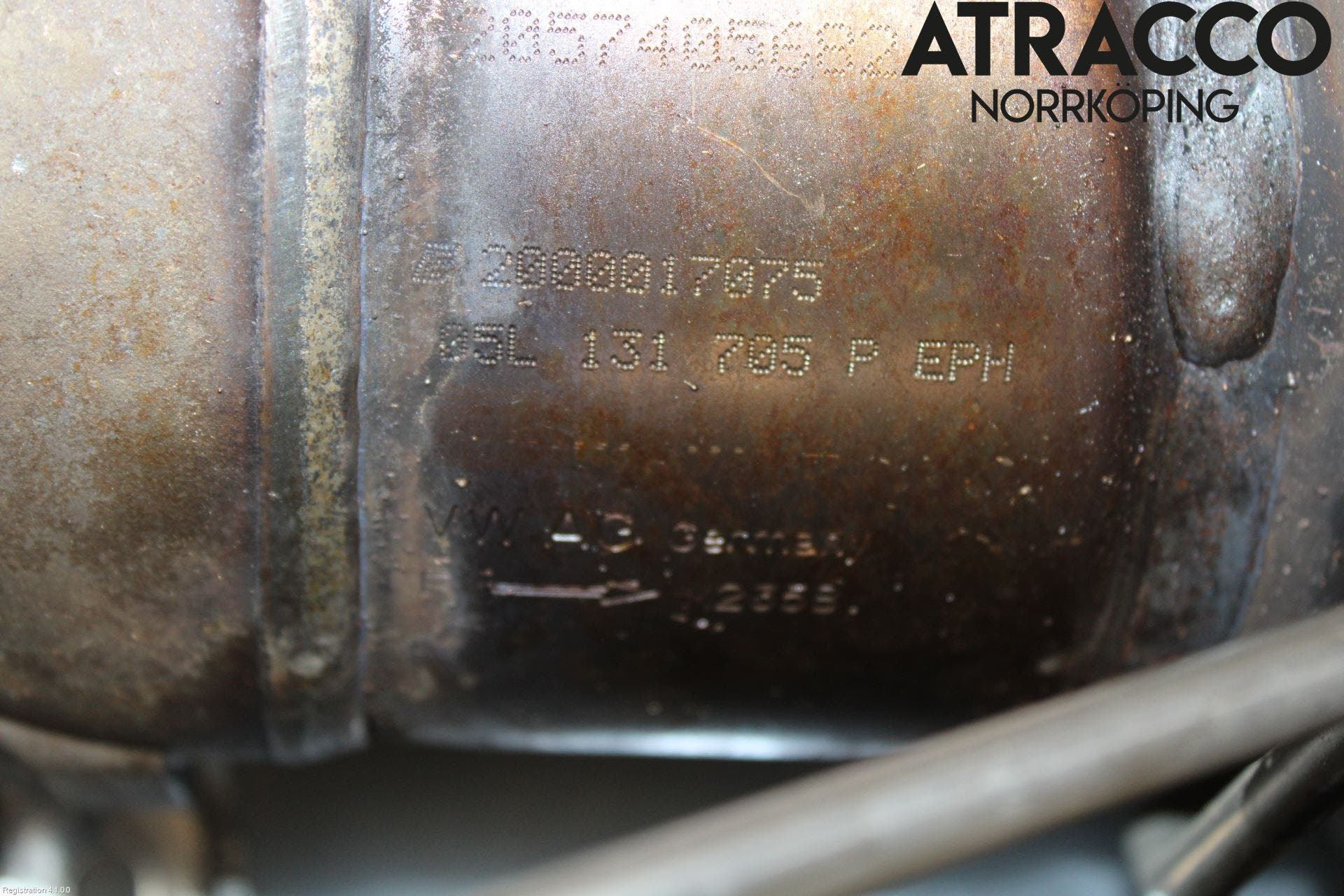 Volkswagen VW T-ROC 18- Avgas Partikelfilter