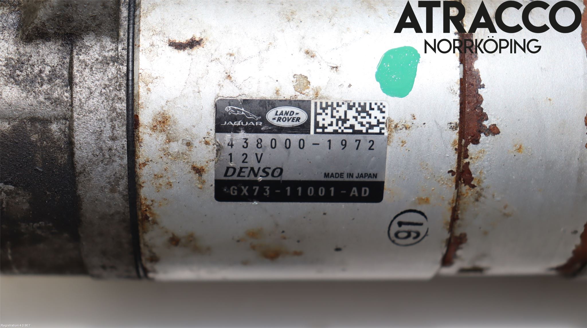 Jaguar F-PACE Startmotor Diesel