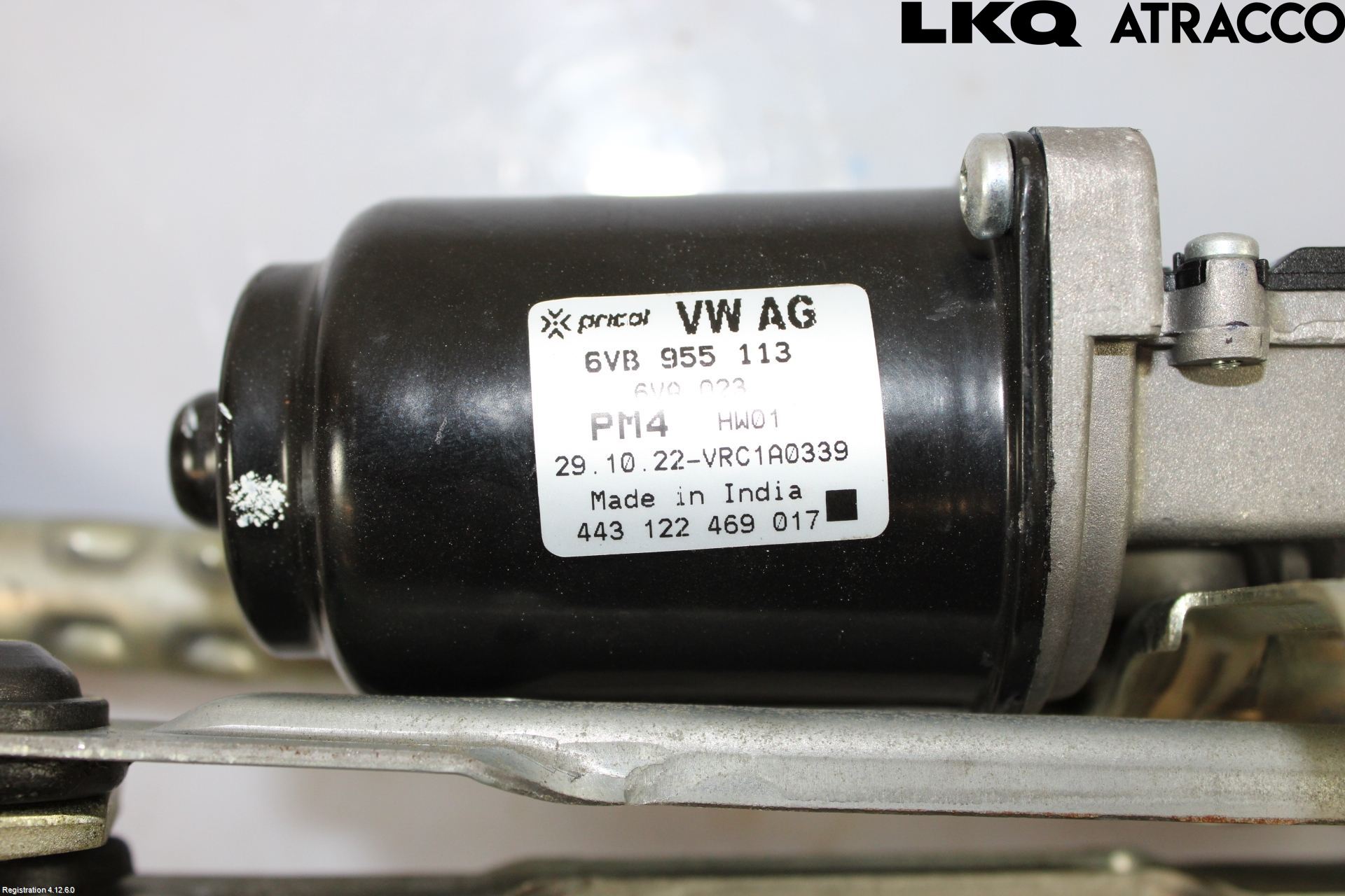 Skoda FABIA 22- Torkarmekanism Vindruta