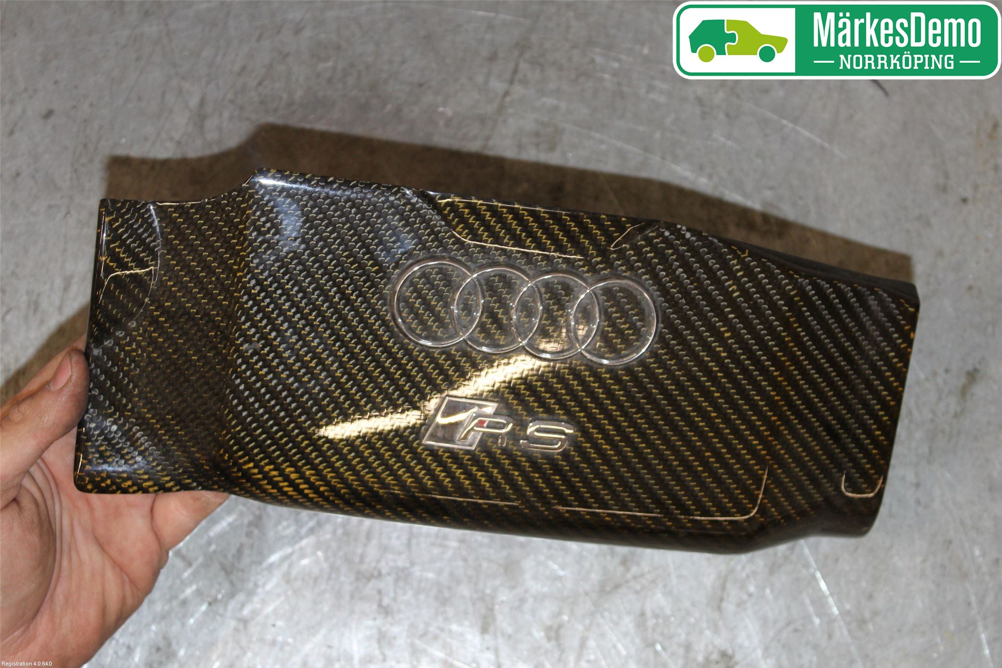 Audi A4/S4 05-07 Motorkåpa