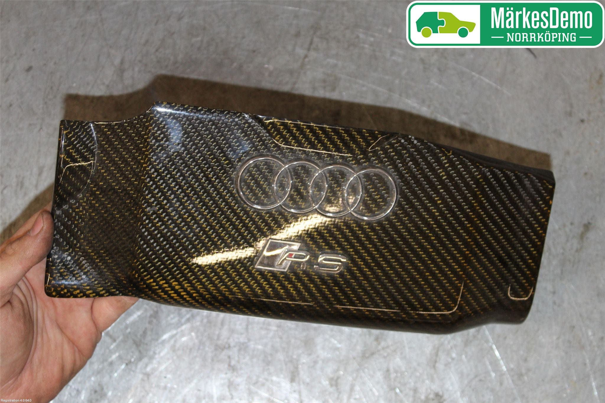 Audi A4/S4 05-07 Motorkåpa