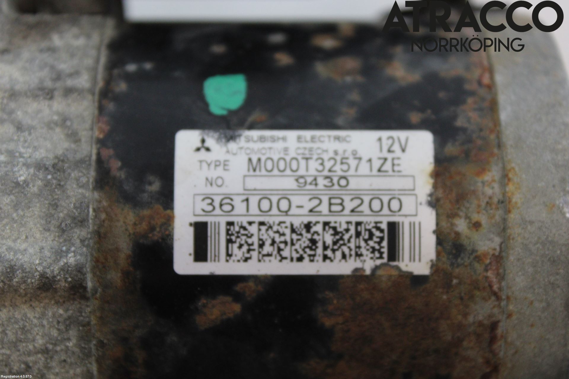 Hyundai i30 FD 07-12 Startmotor