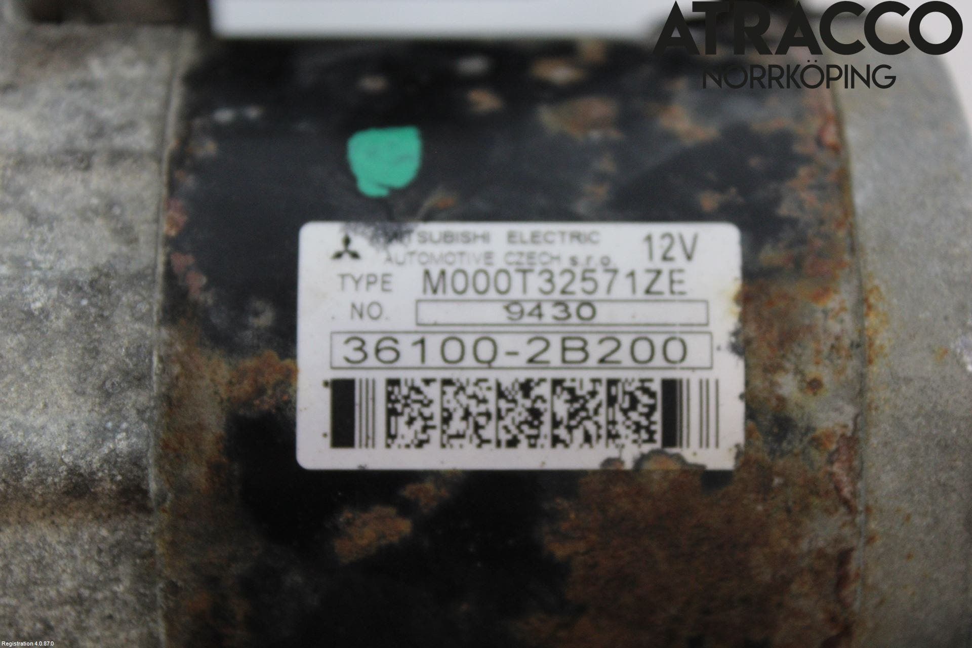 Hyundai i30 FD 07-12 Startmotor