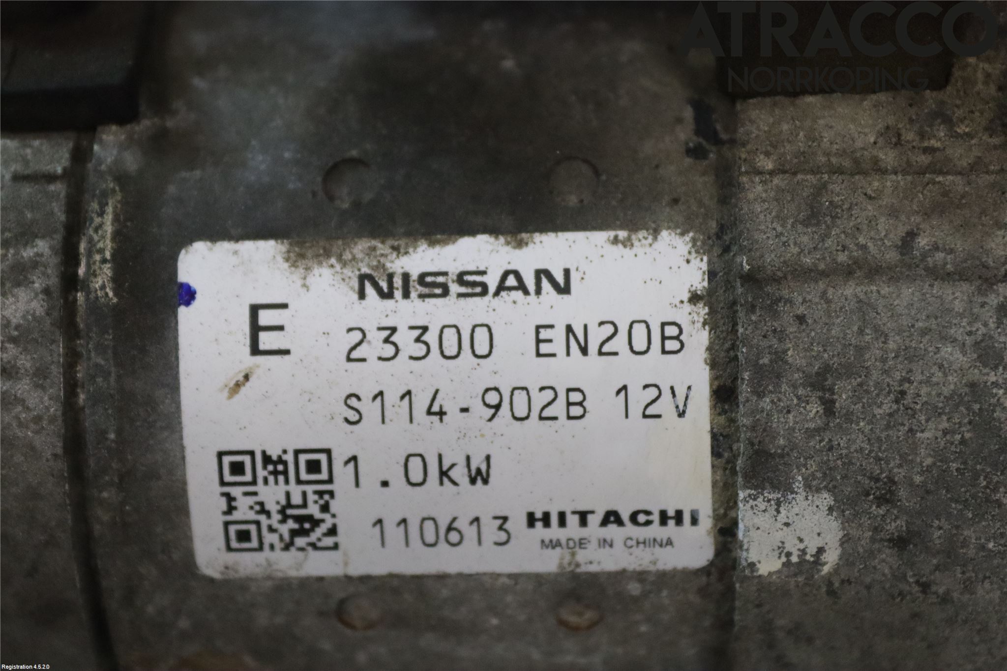 Nissan QASHQAI 10-14 Startmotor