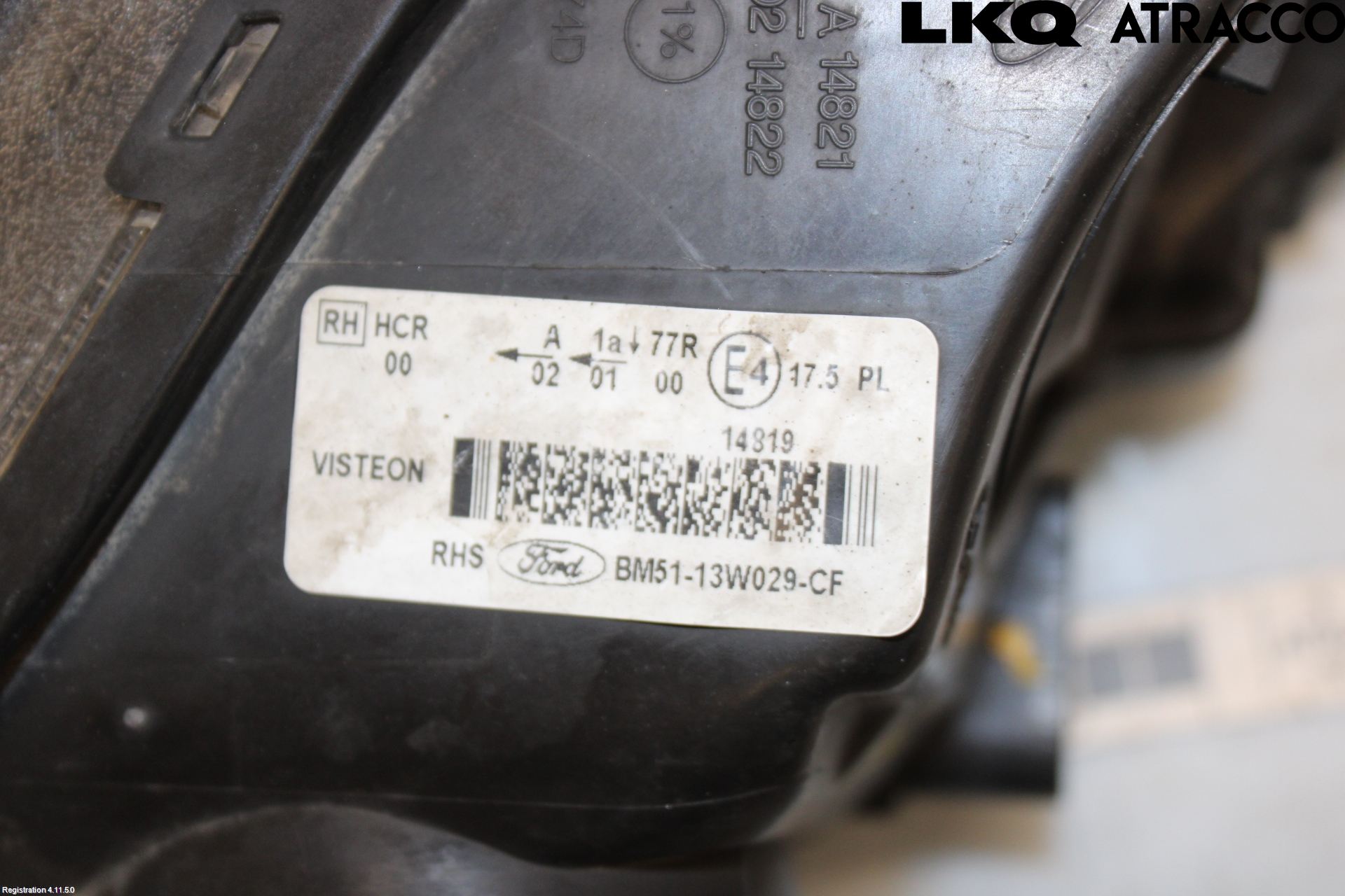 Ford FOCUS 11-14 Strålkastare Höger