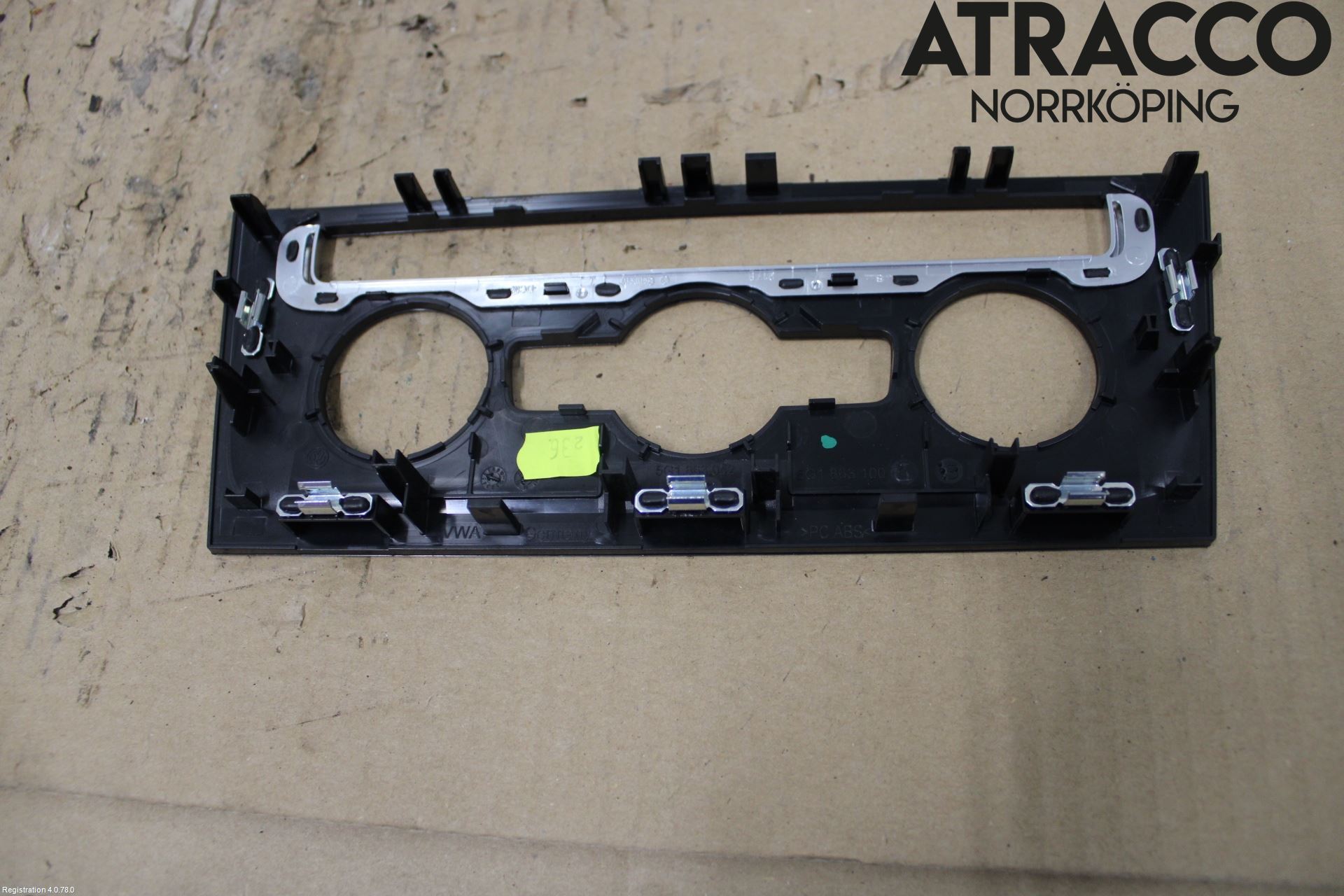 Volkswagen VW GOLF / E-GOLF VII 13-20 Instrument-Radio Sarg