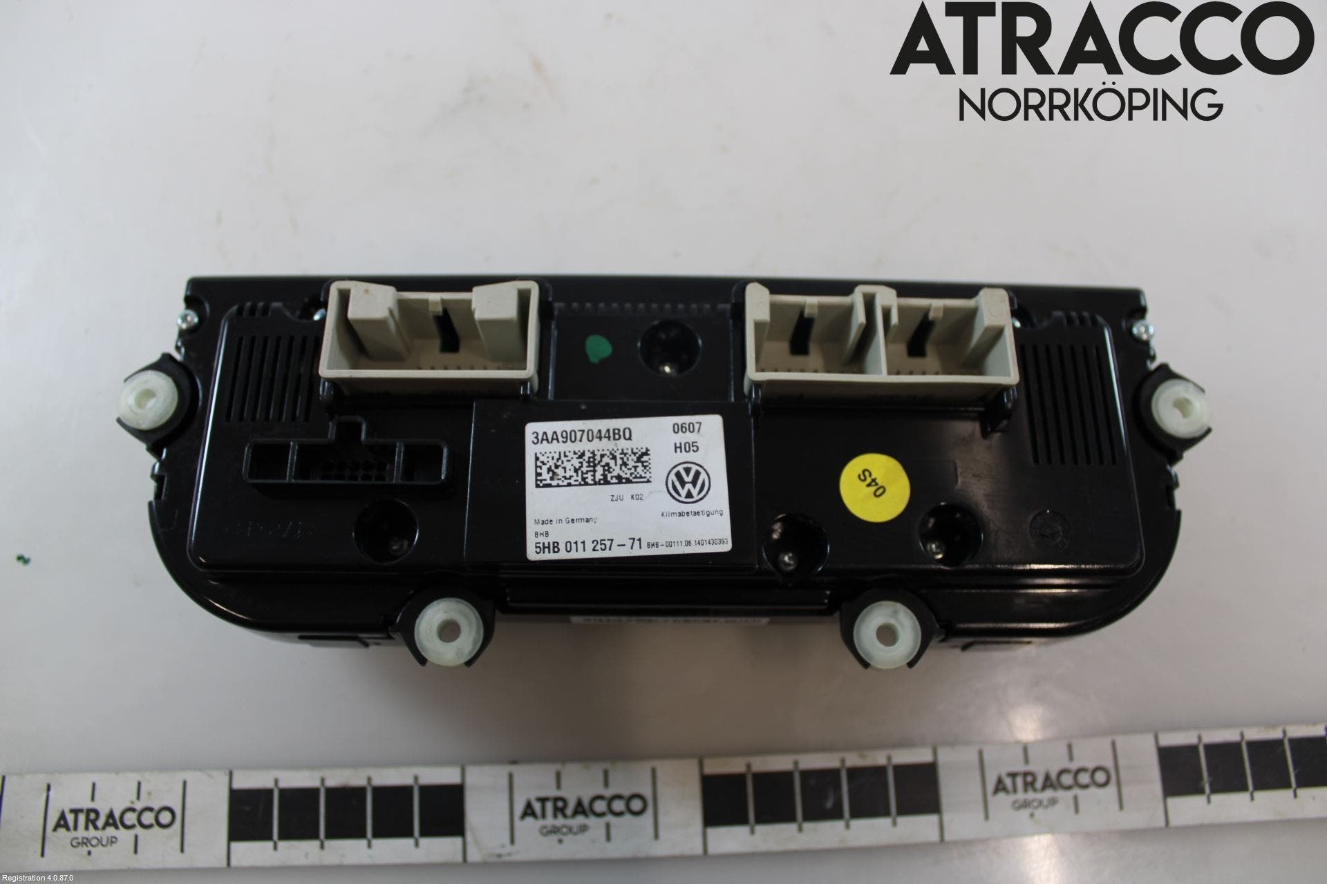 Volkswagen VW TOURAN 10-15 Värmereglage