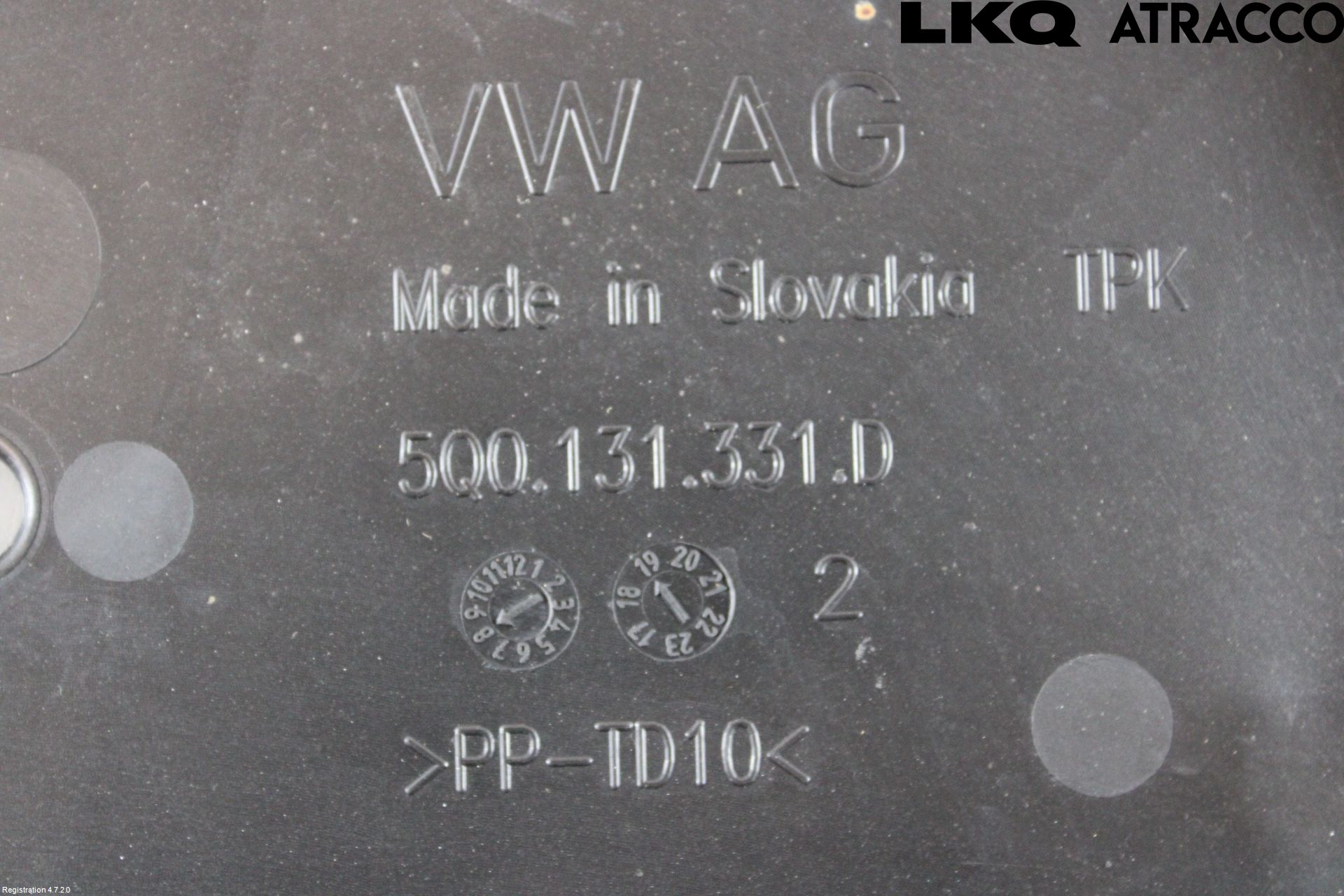 Skoda OCTAVIA (5E) 13-20 Bränsletank Skyddsplåt