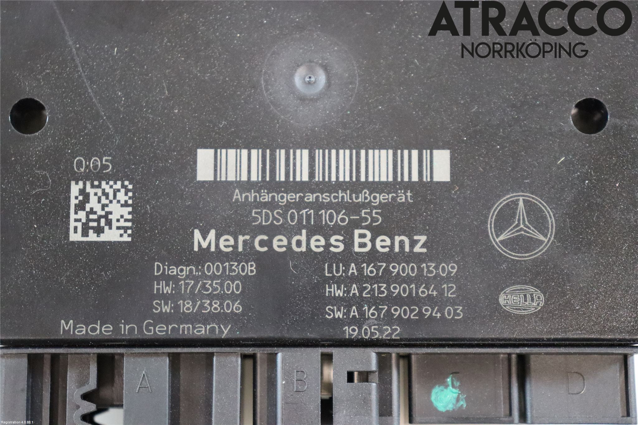 Mercedes-Benz MB E-KLASS (W213) 16-23 Styrenhet Dragkrok