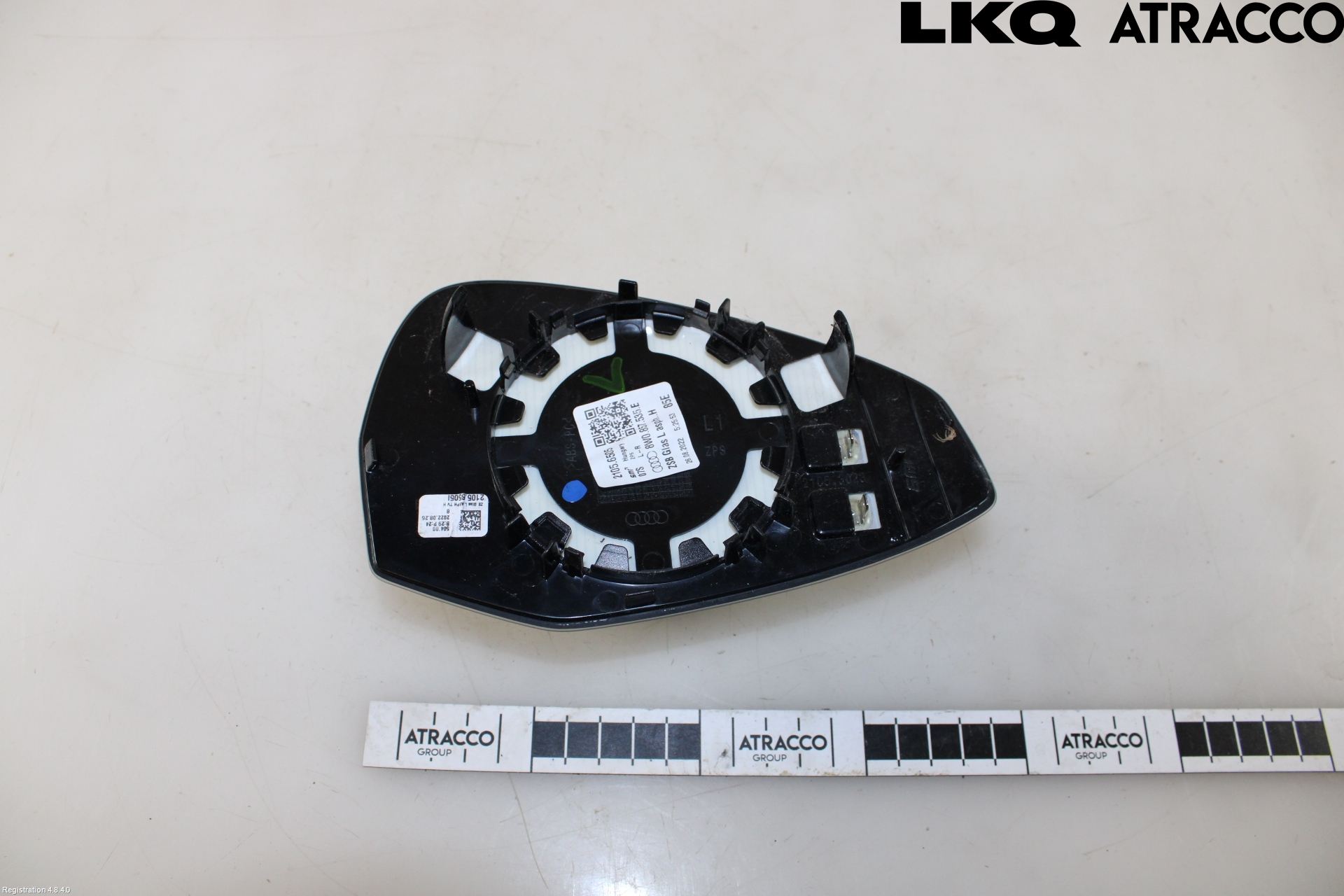 Audi A4/S4 B9 20- Spegelglas Vä