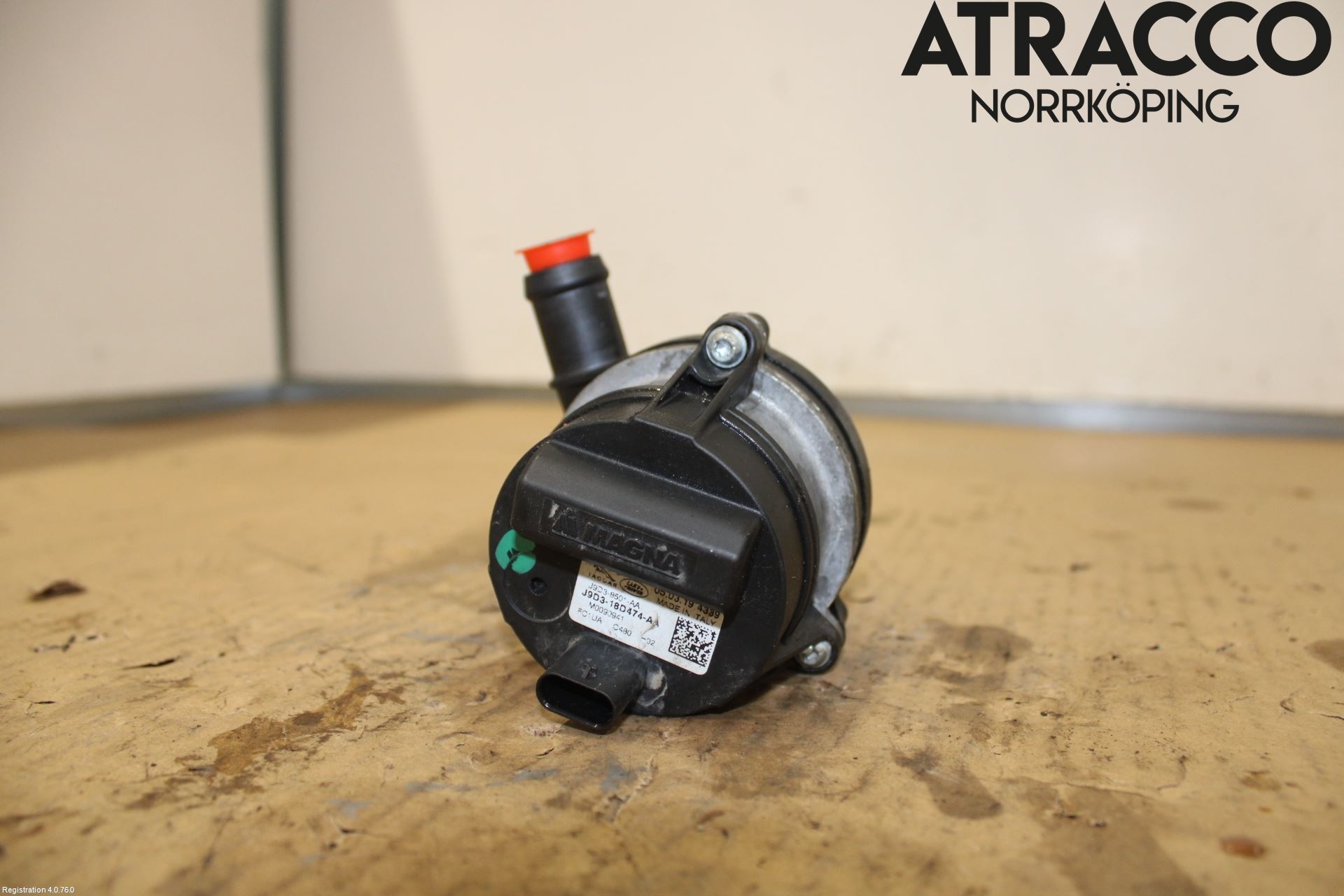 Jaguar I-PACE 18- Vattenpump