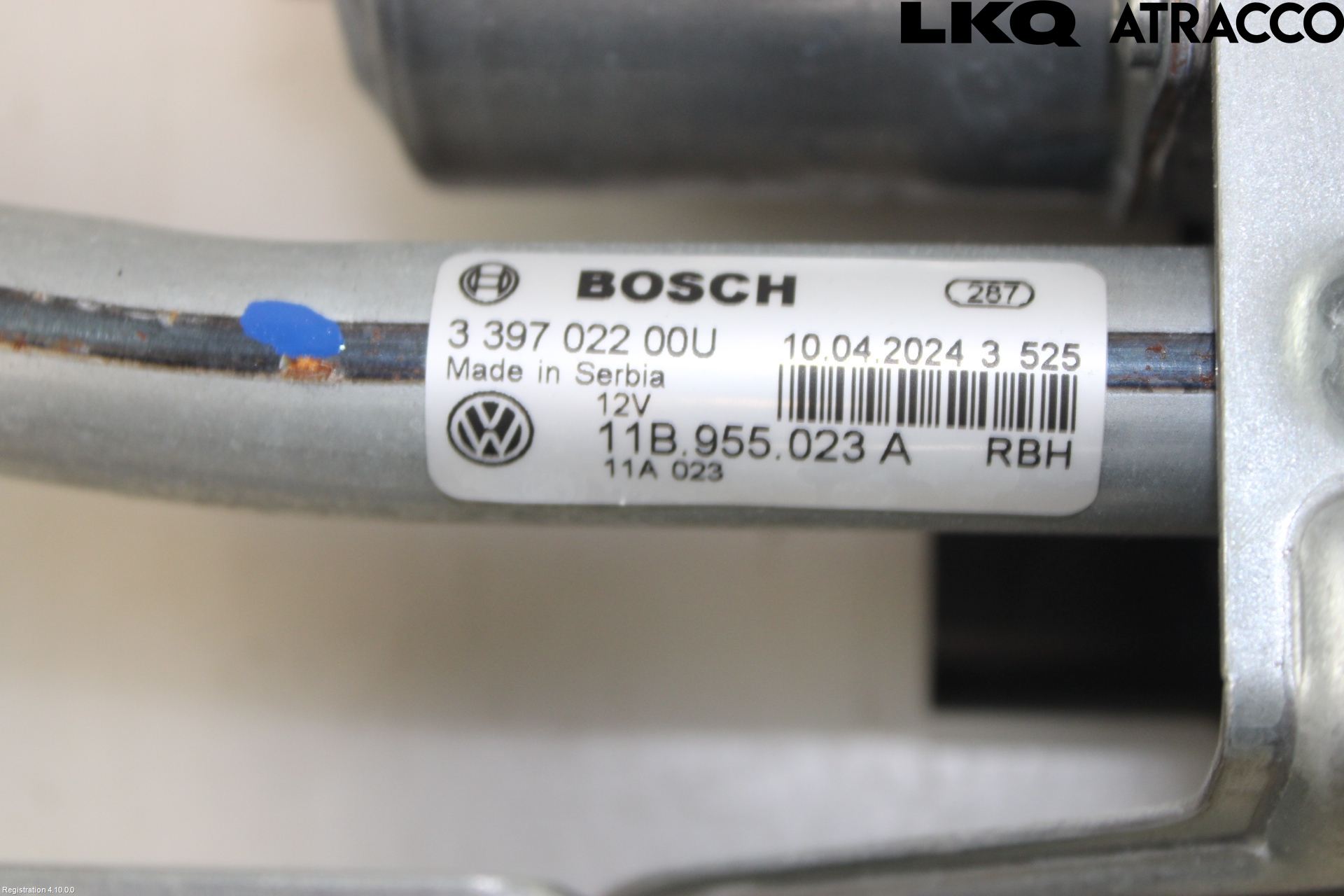 Volkswagen VW ID.4 21- Torkarmekanism Vindruta