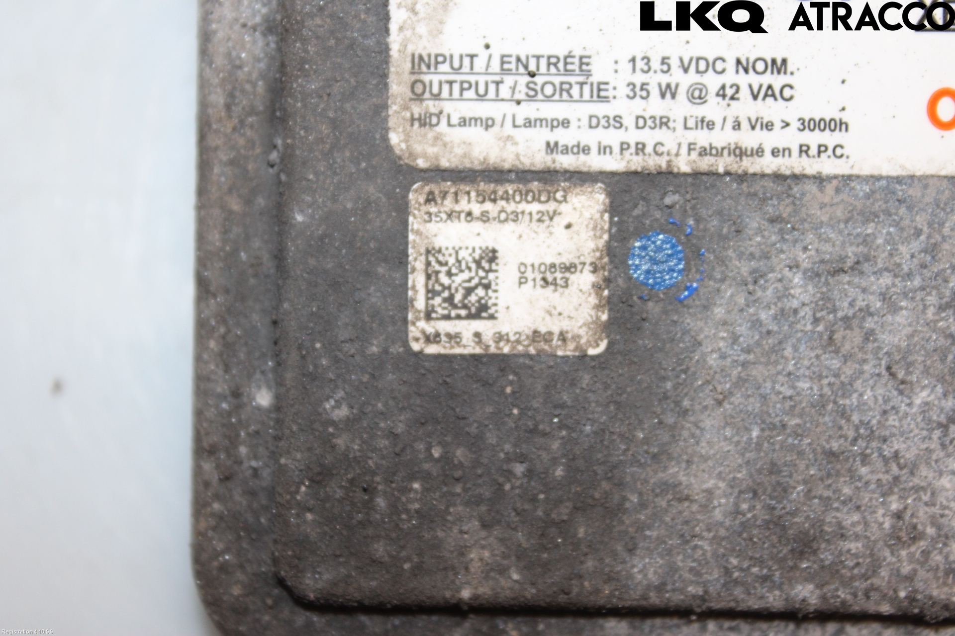 Jaguar XF 08-15 Styrenhet Strålkastare