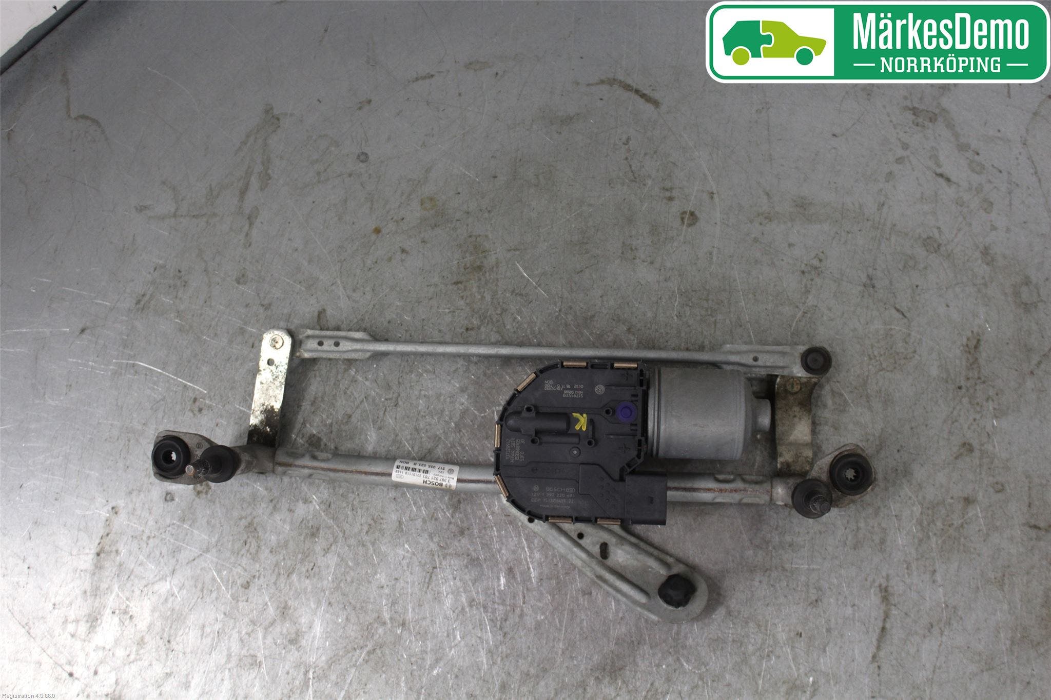 Volkswagen VW GOLF SPORTSVAN 15-20 Torkarmekanism Vindruta