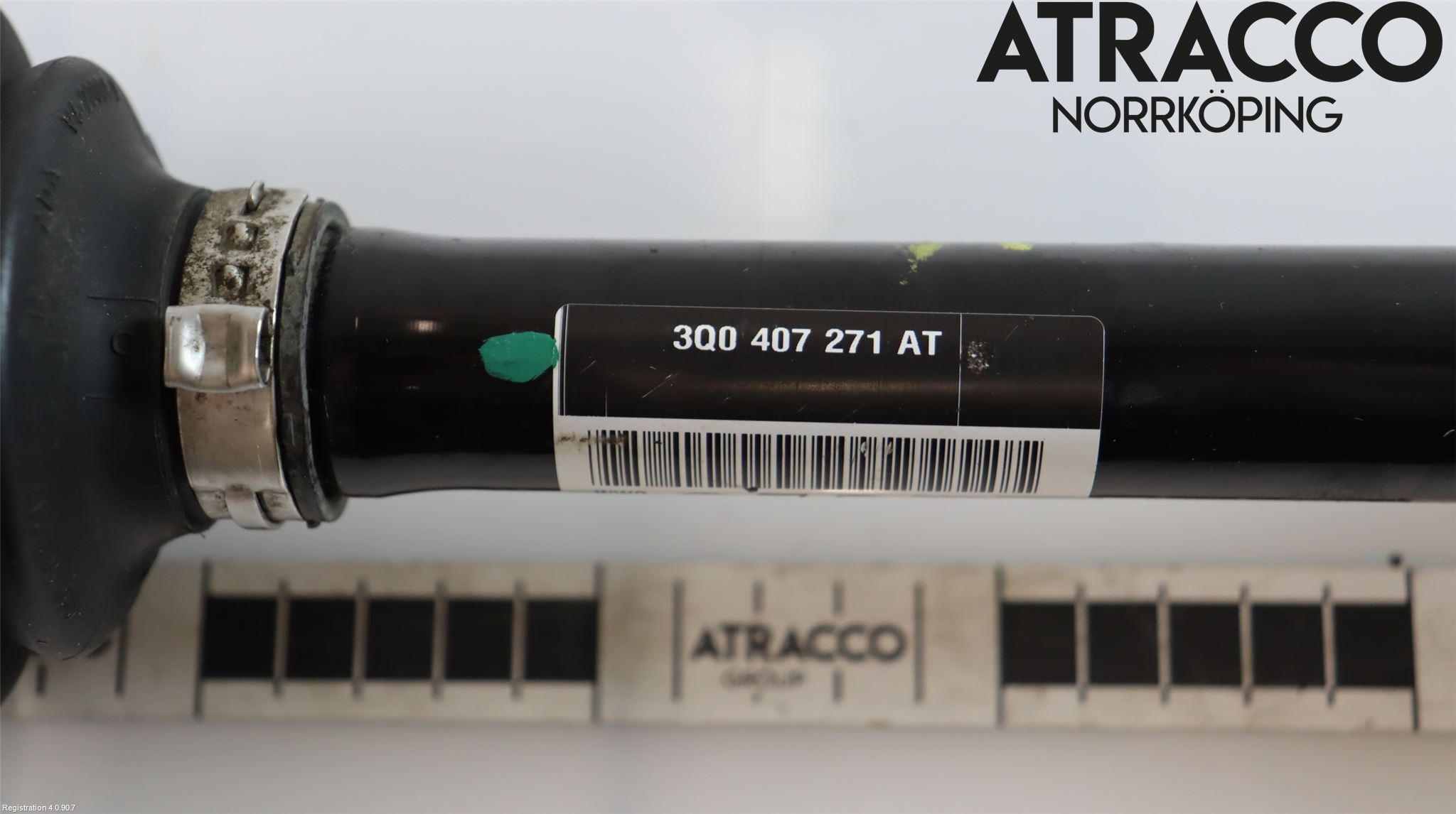 Volkswagen VW TIGUAN 16-24 Drivaxel Fram Vänster