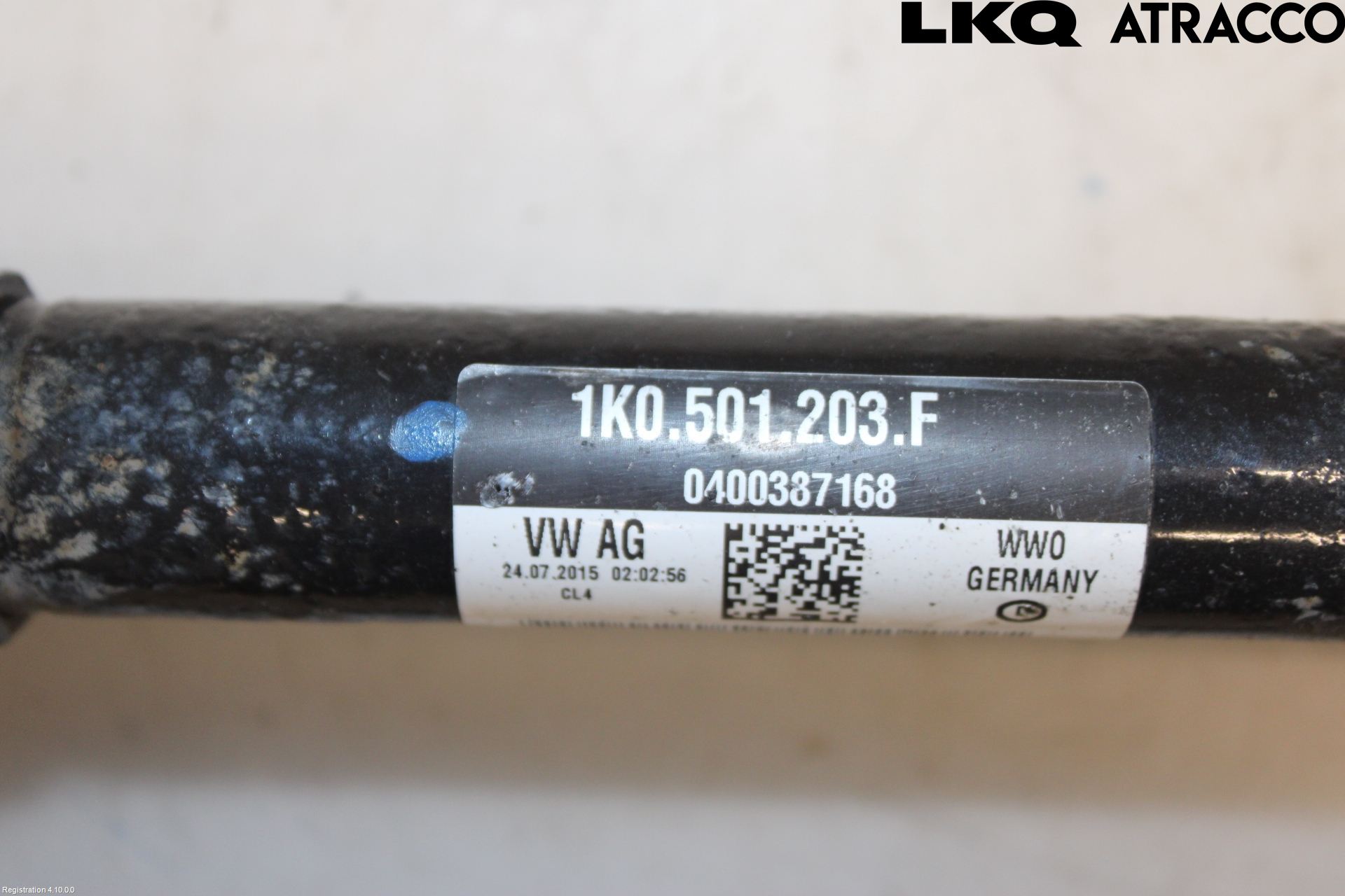 Volkswagen VW TIGUAN 07-16 Drivaxel Bak Vänster