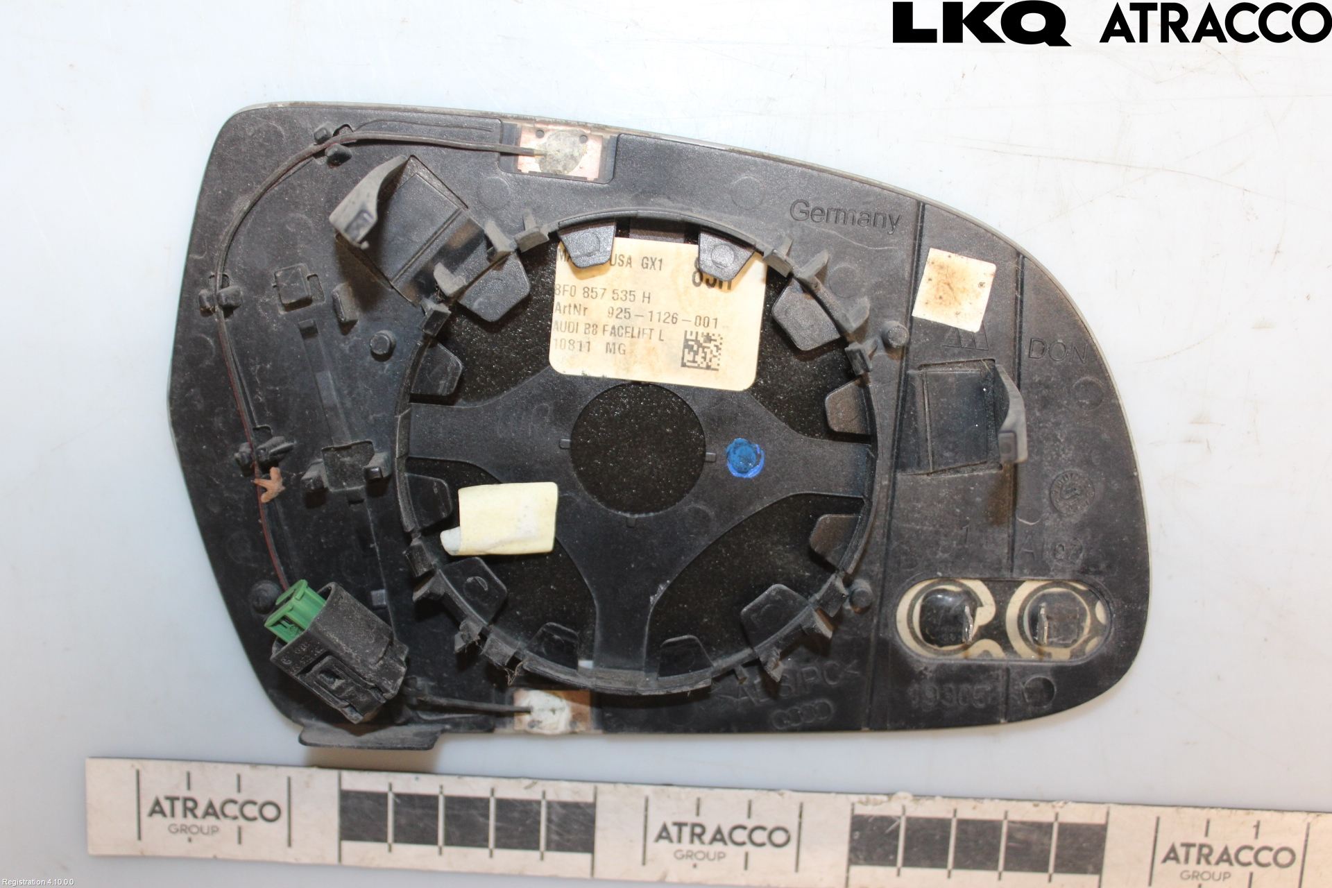 Audi A5 07-16 Spegelglas Vä