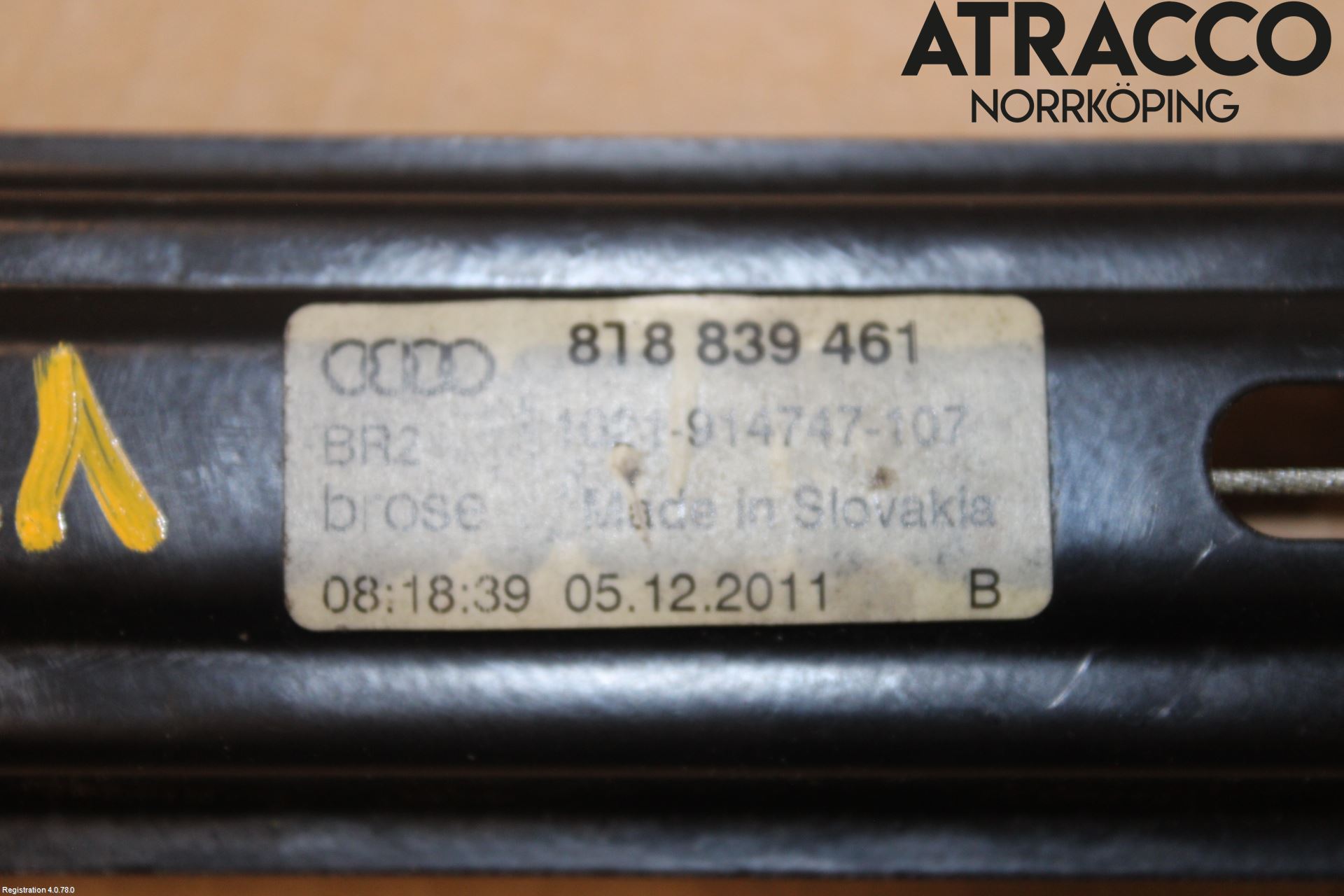 Audi A5 07-16 Fönsterhiss El Kompl