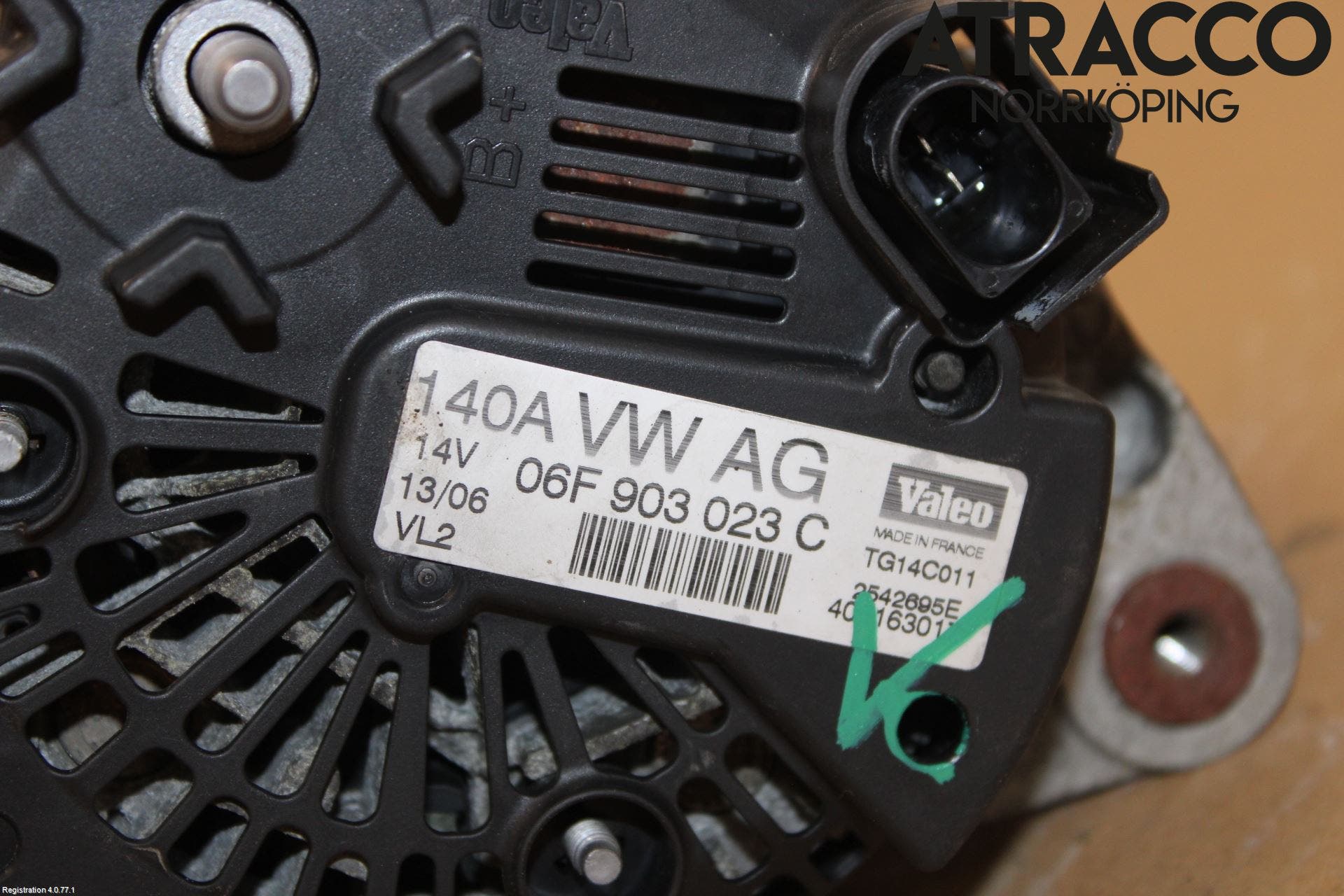 Audi A3/S3 05-13 Generator