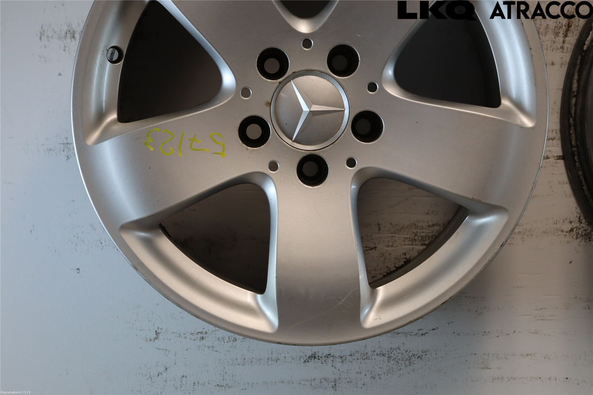 Mercedes-Benz MB E-KLASS (W211) 02-09 Fälgsats Aluminium