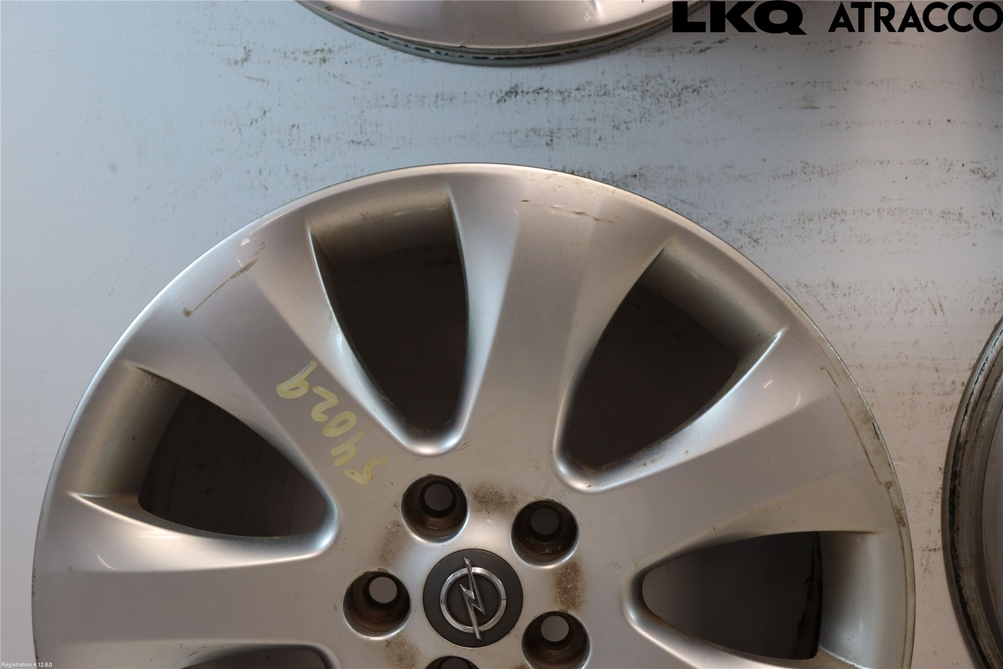 Opel ASTRA J 10-15 Fälgsats Aluminium
