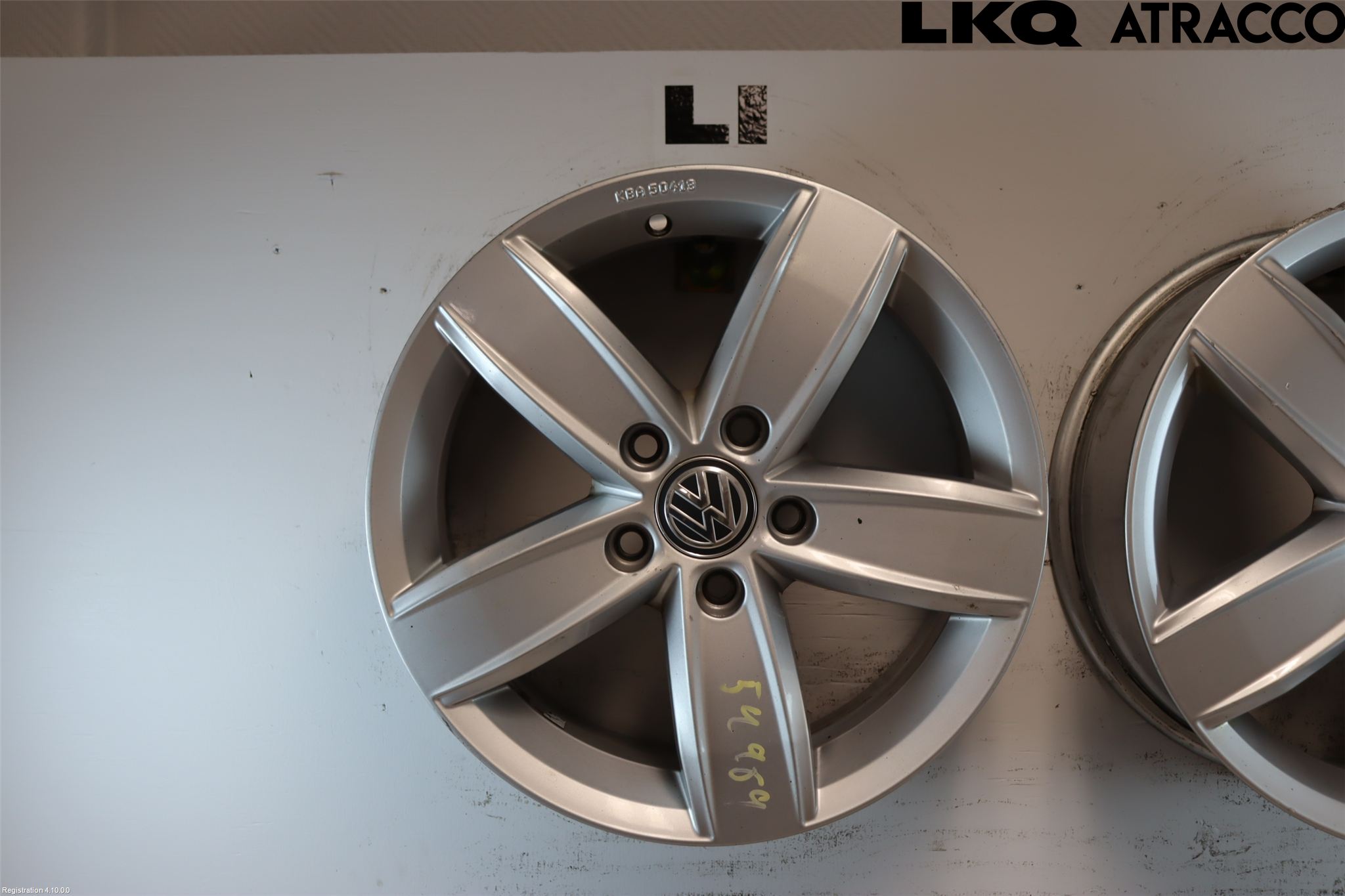 Volkswagen VW TOURAN 16- Fälgsats Aluminium