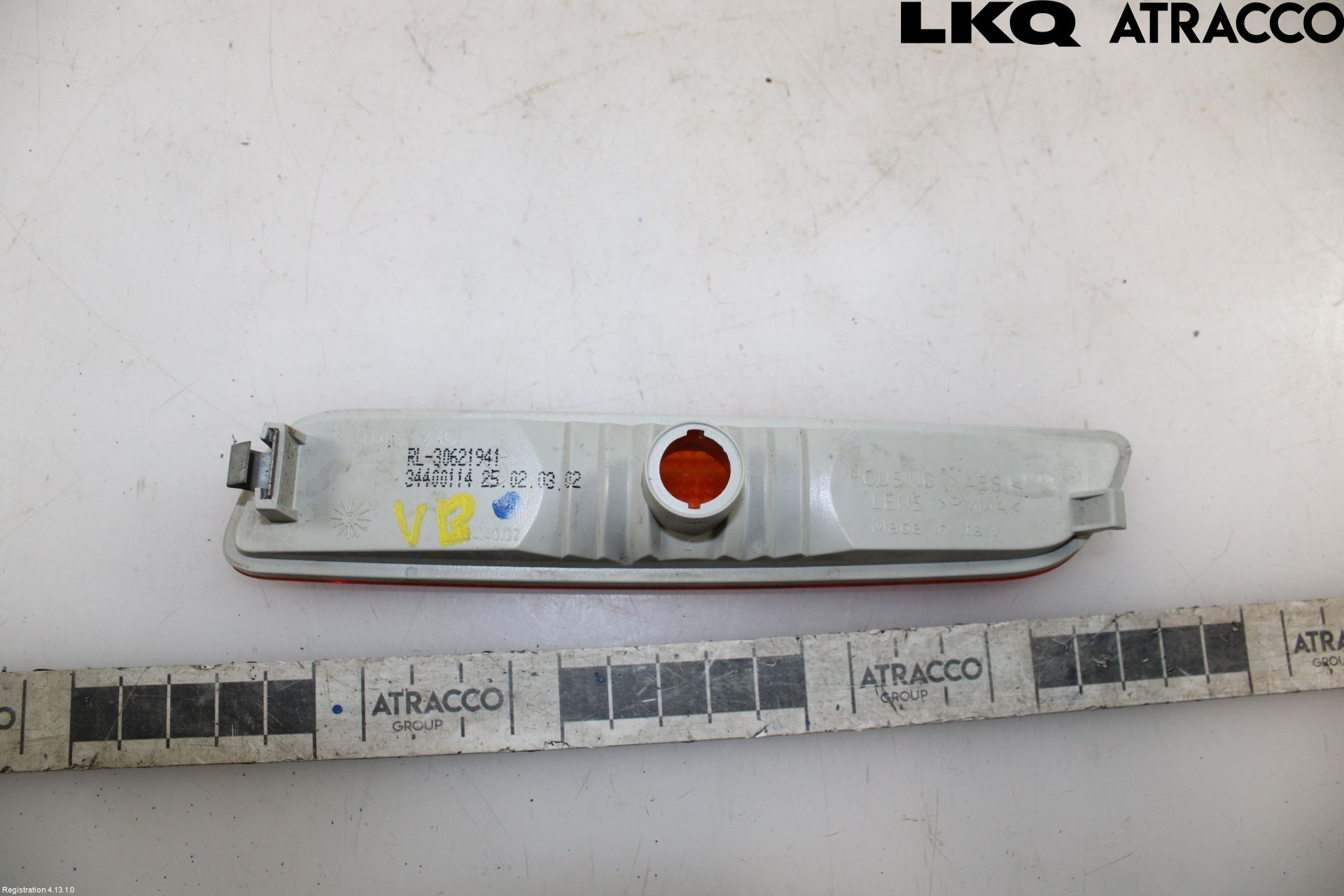 Volvo S40/V40    96-04 Blinkersglas Bak Vä