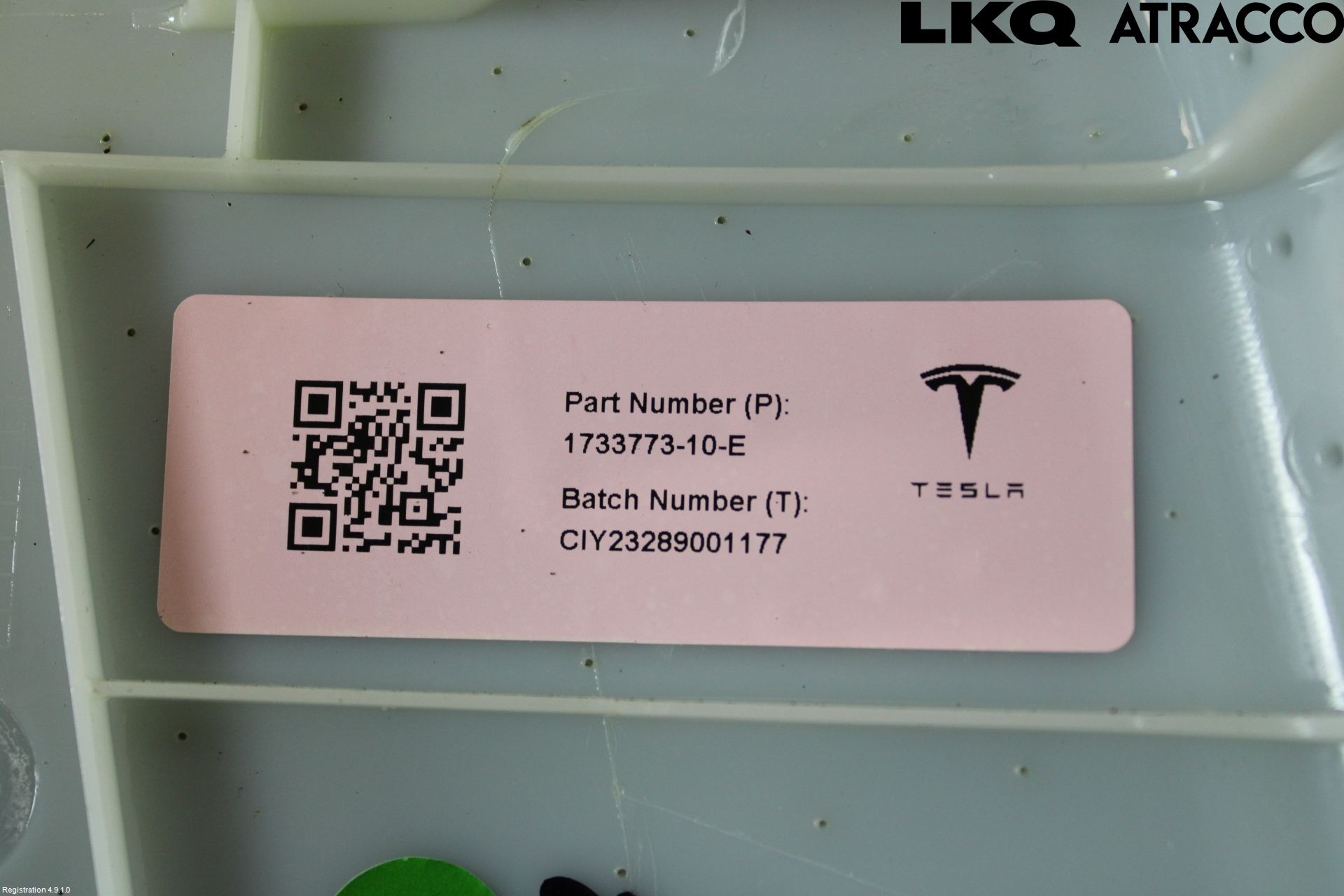 Tesla MODEL 3 17- Inr Plastd A-B-C Stolpe