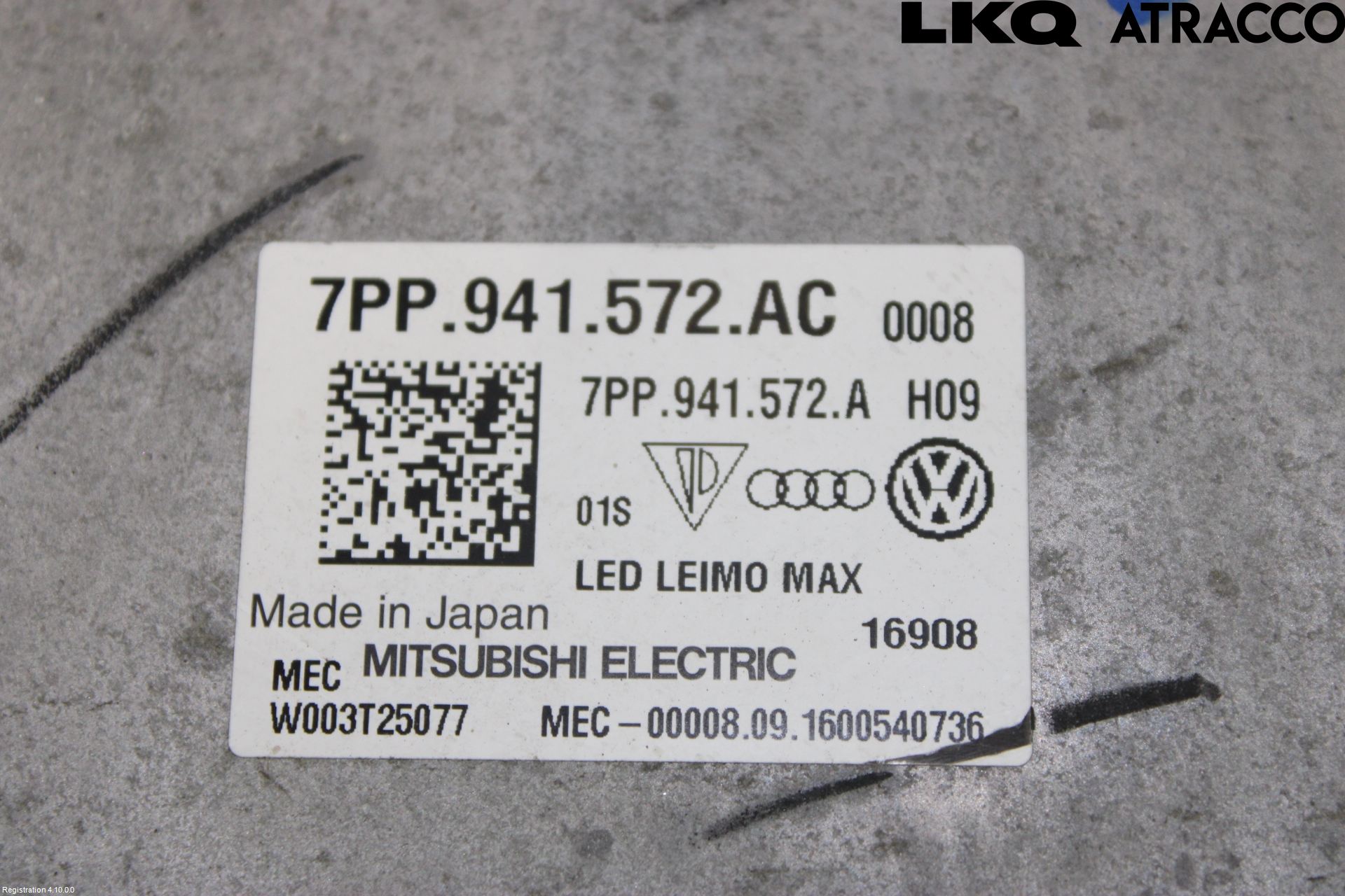 Audi Q5/SQ5 17- Styrenhet Strålkastare