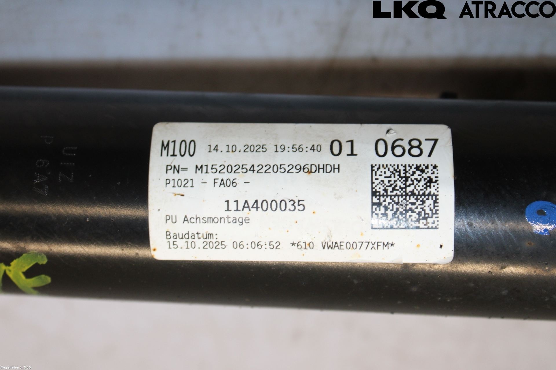 Volkswagen VW ID.7/TOURER 24- Fjäderben Fram Vänster