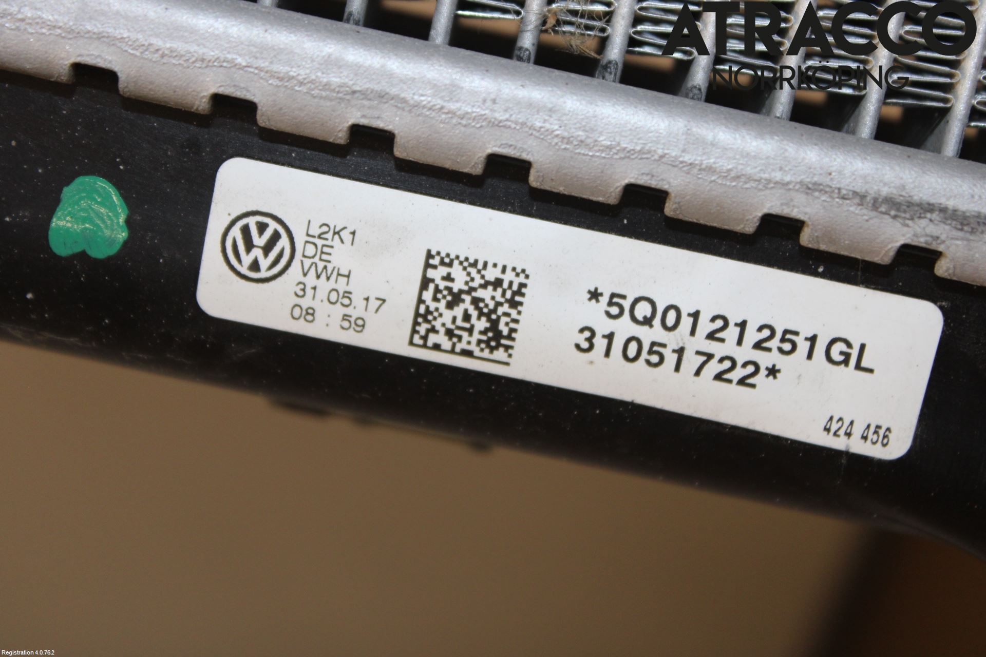 Volkswagen VW TIGUAN 16-24 Kylare Aut