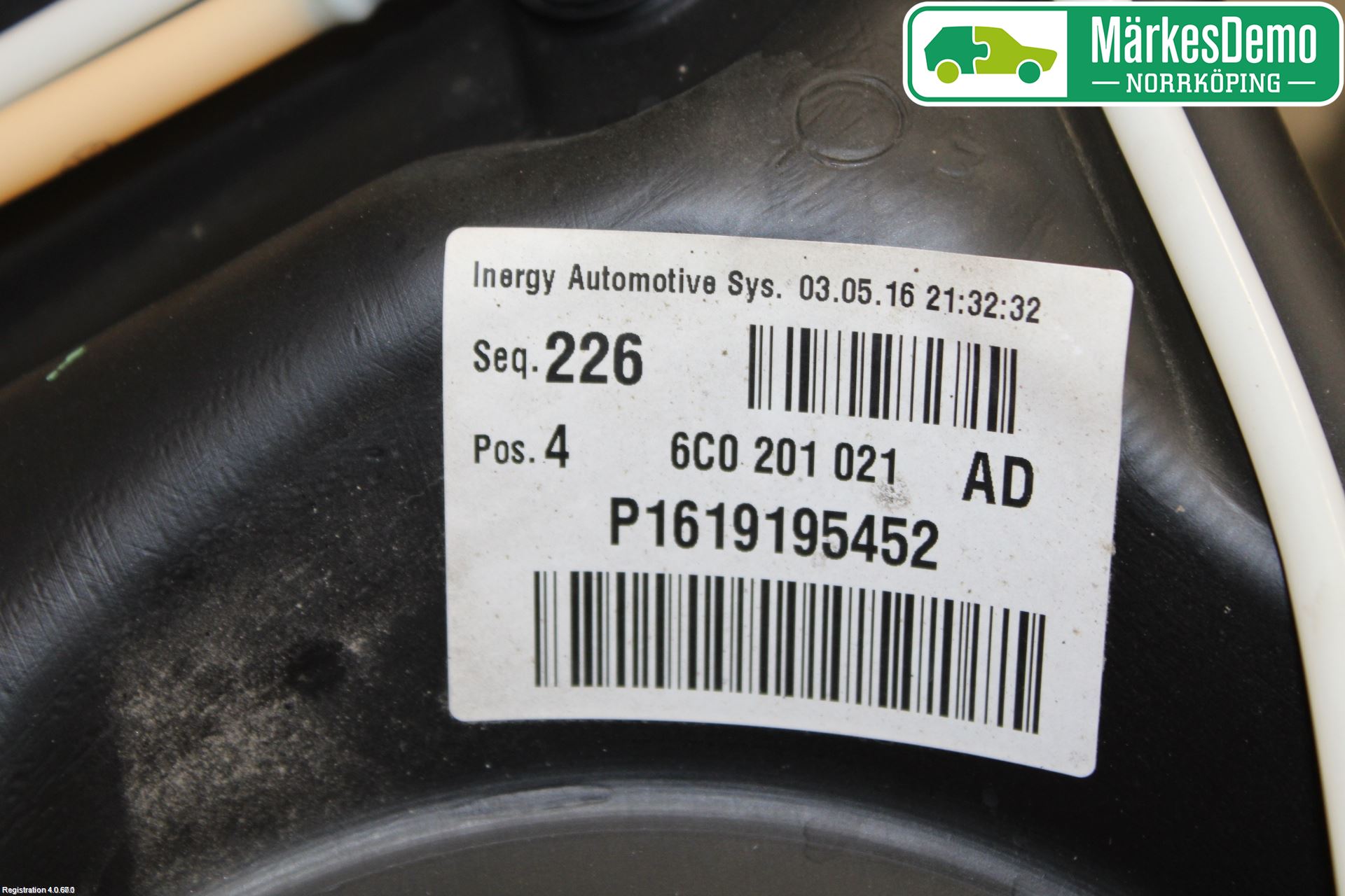 Audi A1/S1 11-18 Bränsletank Insprutning