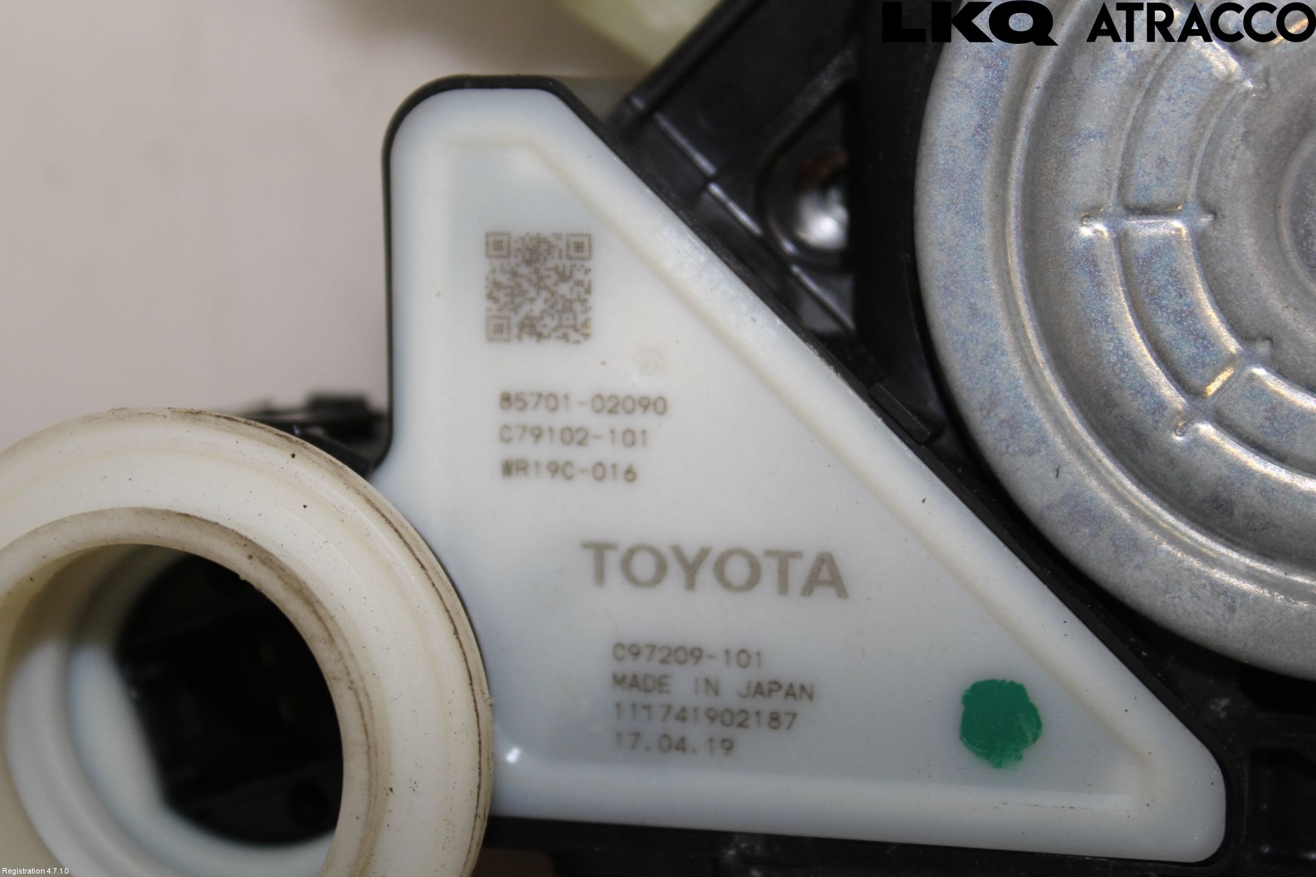 Toyota COROLLA 19- Fönsterhiss El Kompl