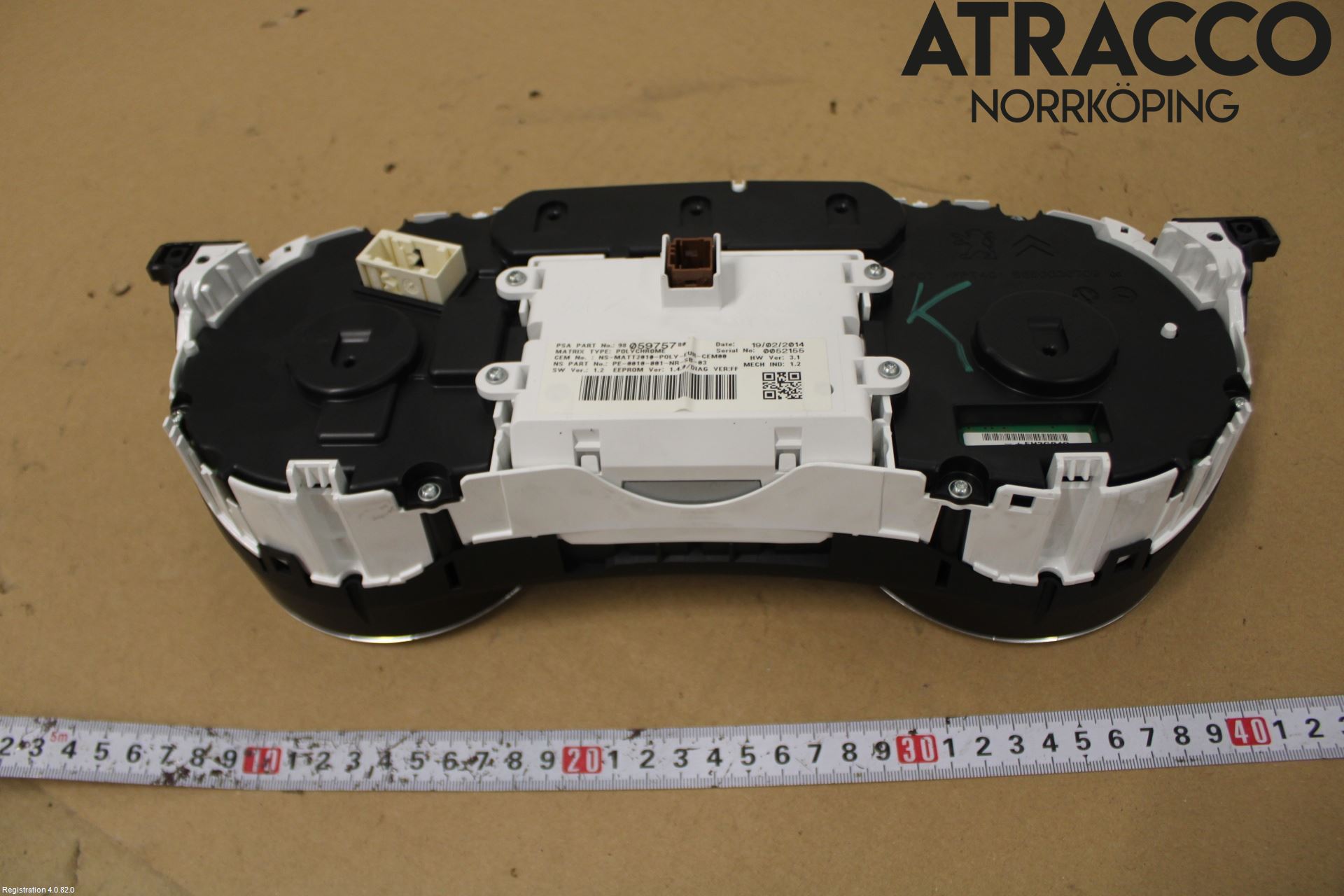 Peugeot 508 11-18 Instrument Komb