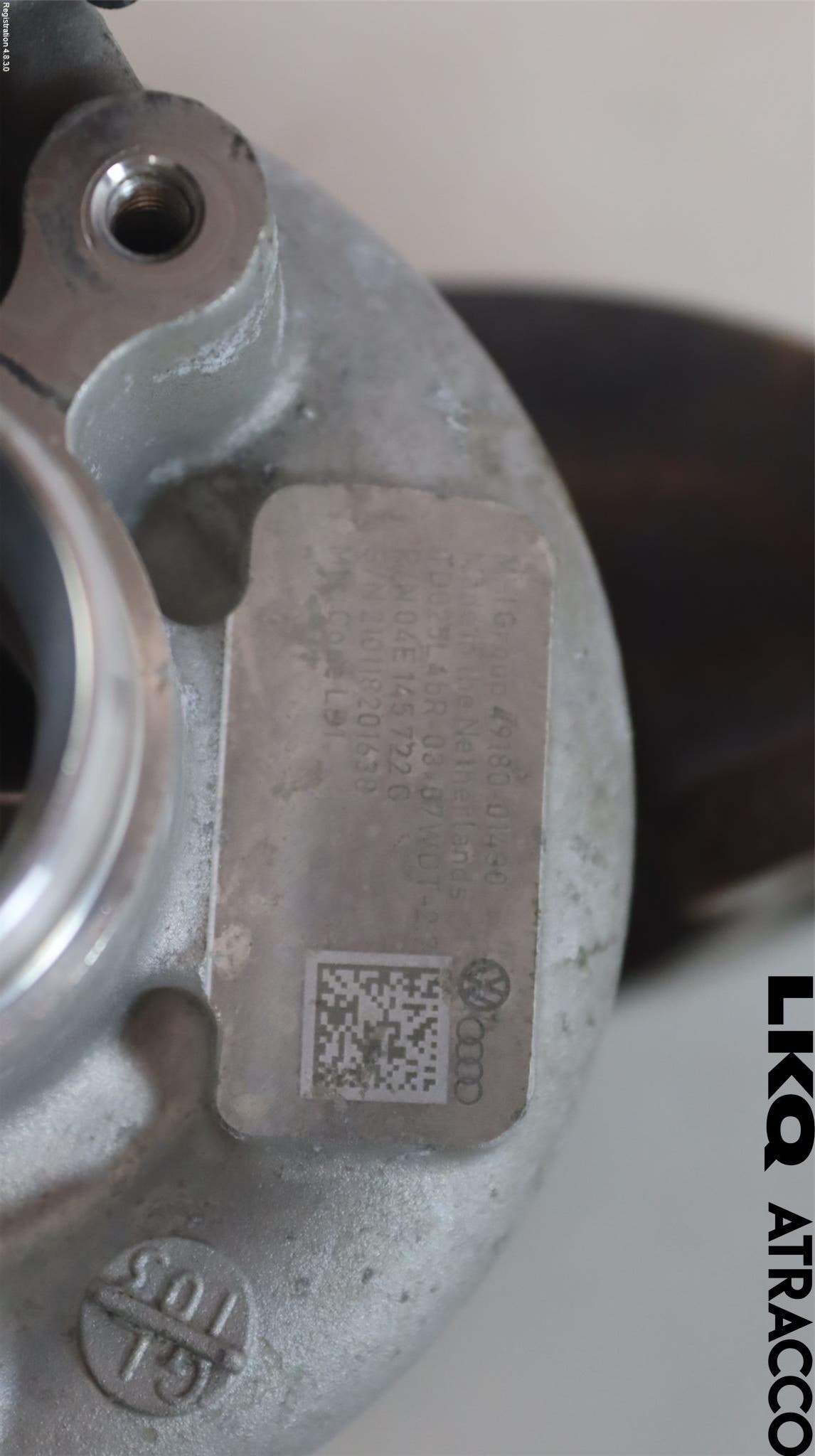 Volkswagen VW PASSAT 15-19 Turboaggregat