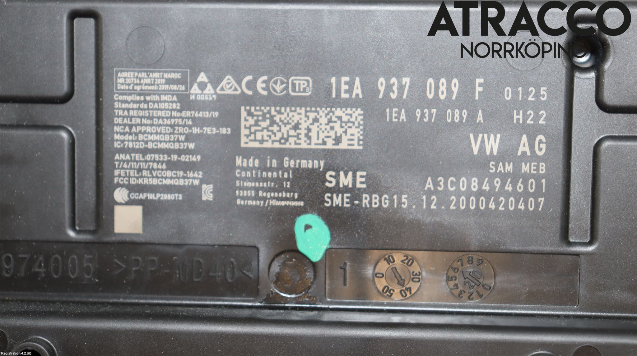 Volkswagen VW ID.3 21- Komfort Styrdon